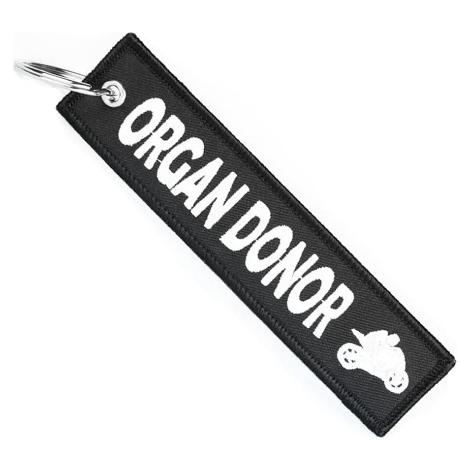Llavero MotoLoot Donante de Órganos 3x13 cm Unisex