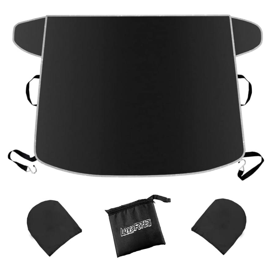 Cubierta de Nieve LoyaForba para Parabrisas - Impermeable 119x198cm