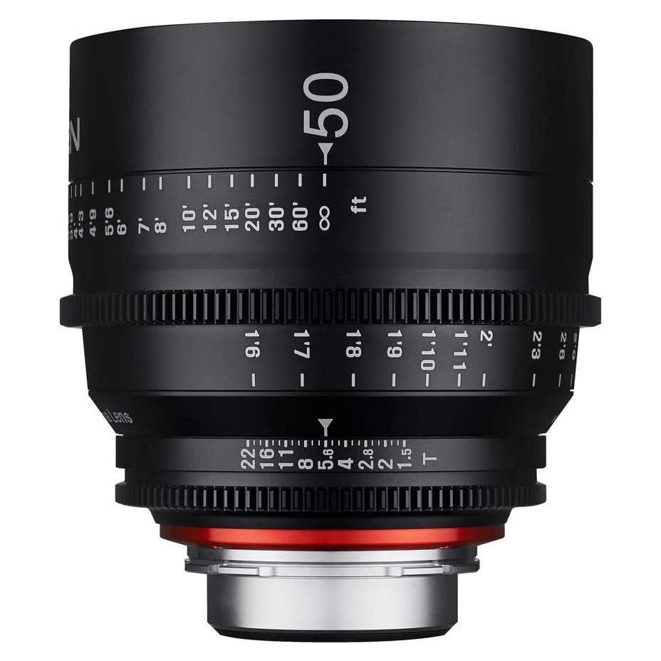 Lente de Cine Rokinon Xeen 50mm T1.5 para Canon EF