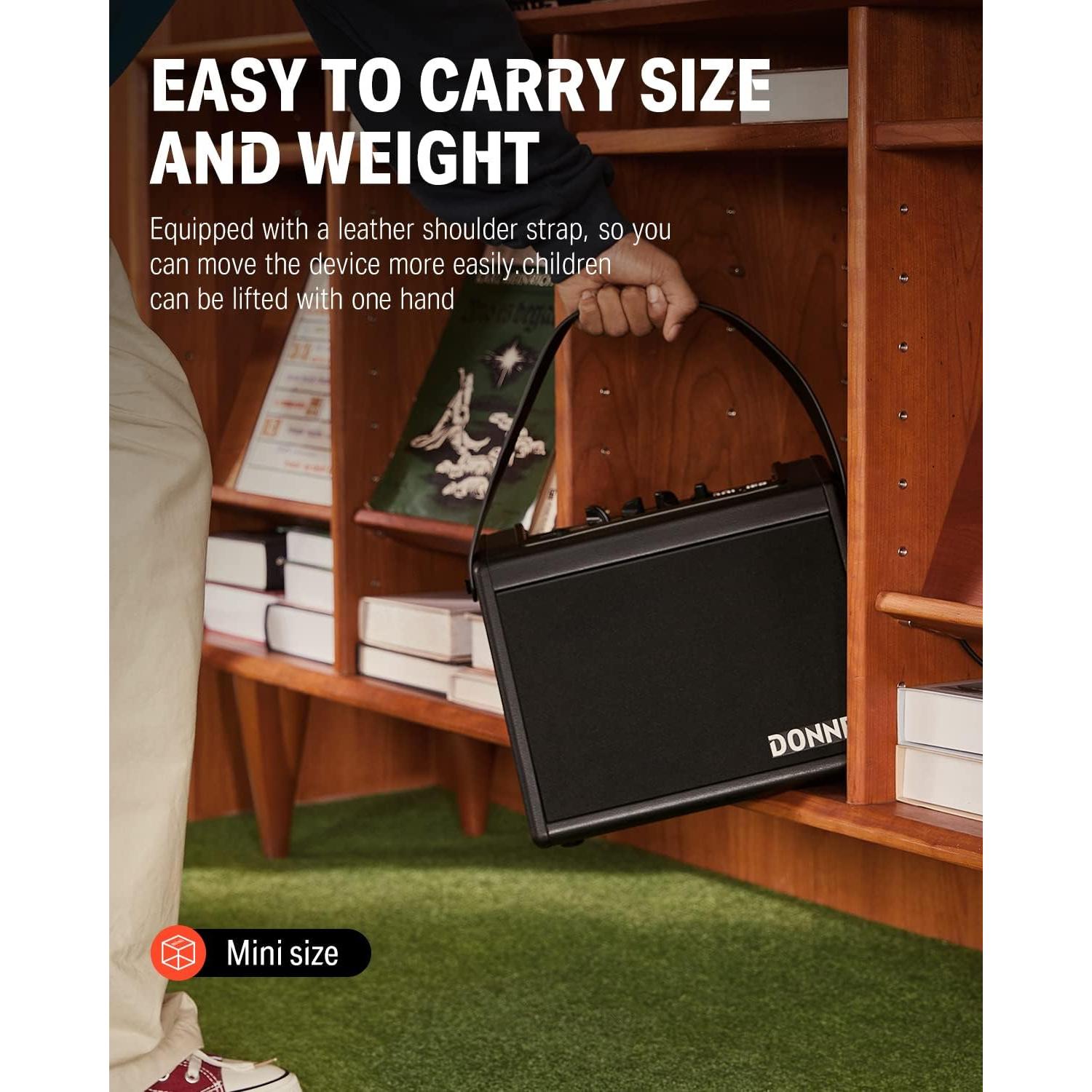 Amplificador Inalámbrico Donner DDA-20 20W para Batería Eléctrica