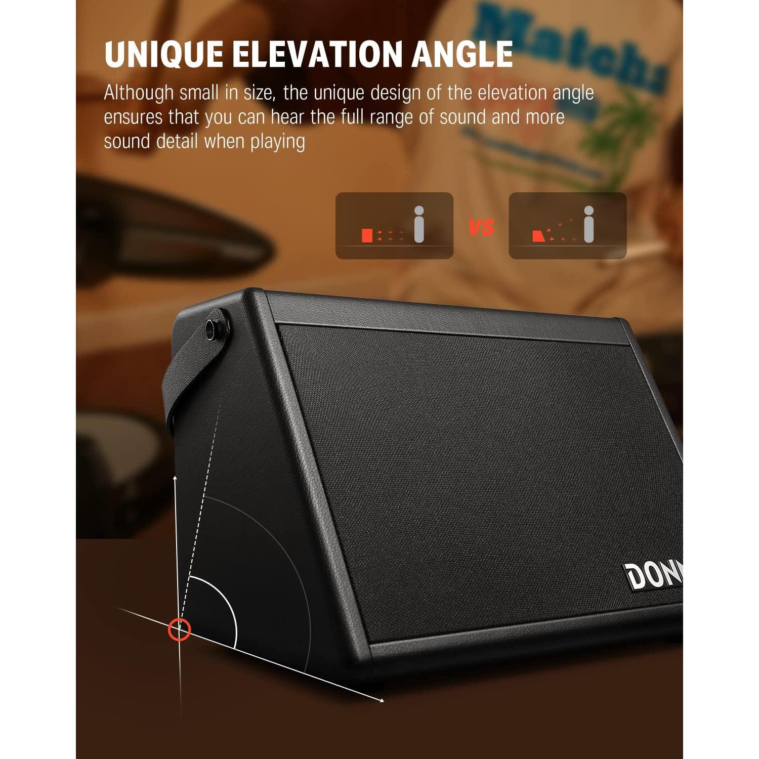 Amplificador Inalámbrico Donner DDA-20 20W para Batería Eléctrica