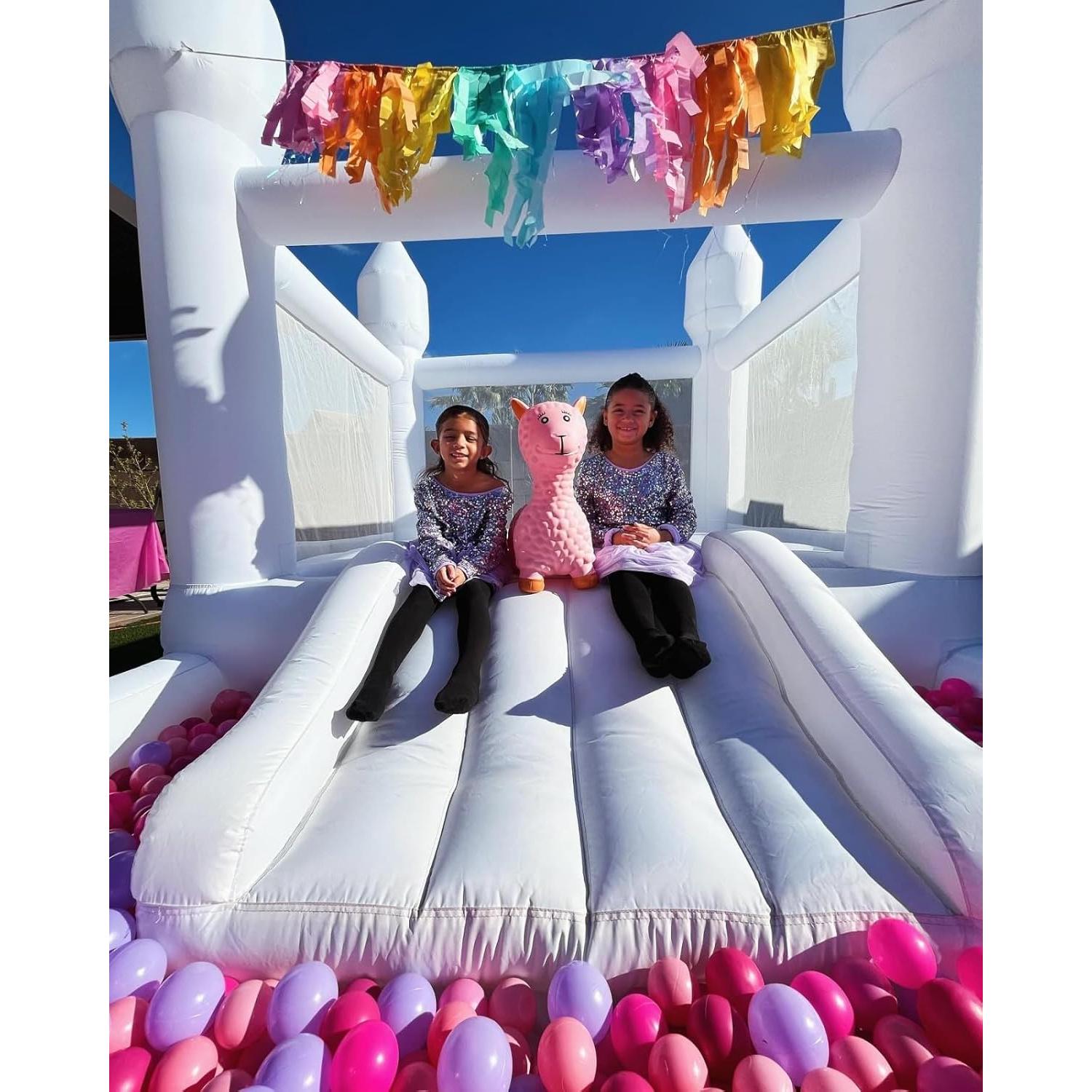 Casa Inflable NIUER TECH 3 en 1 para Niños - 3.96 m x 2.44 m