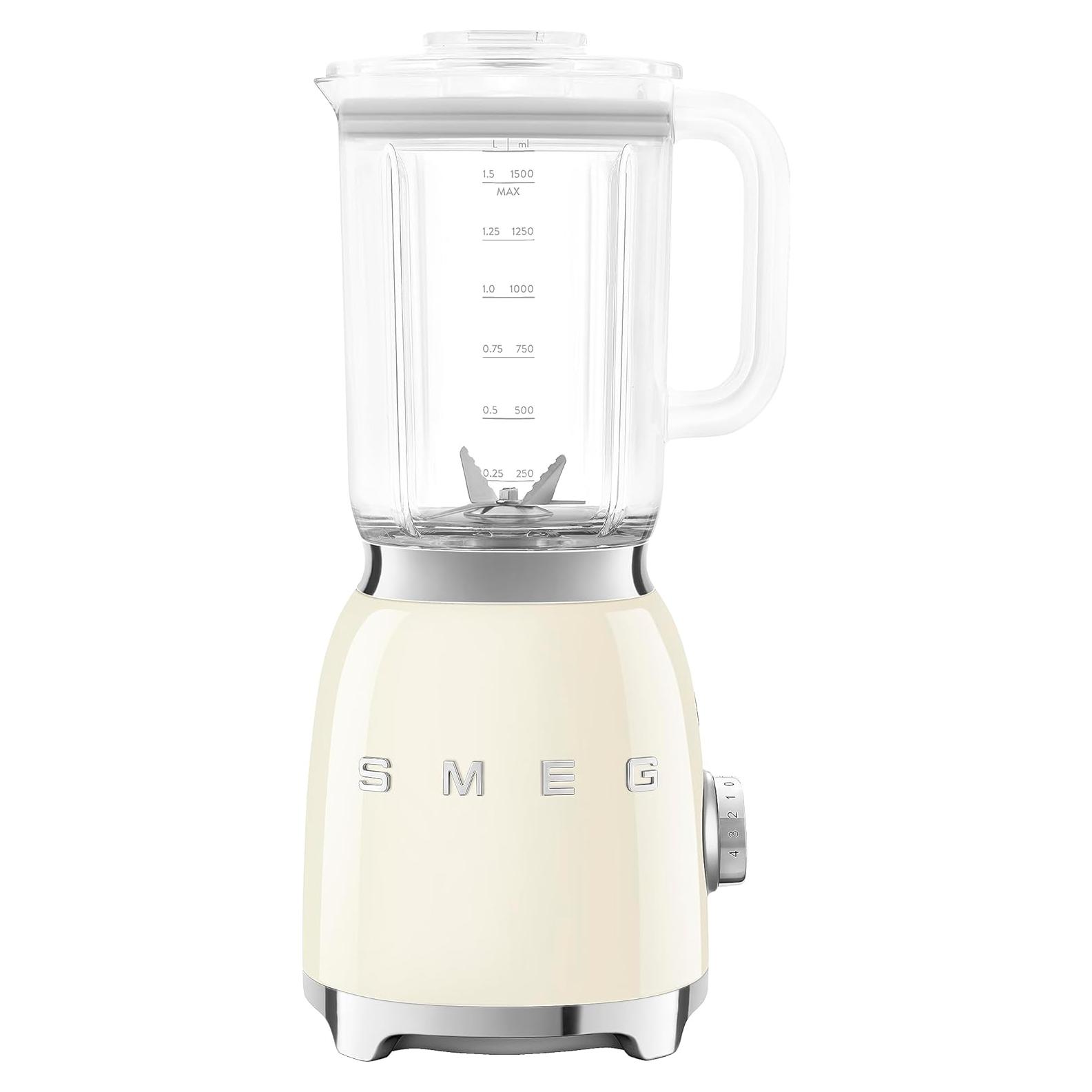 Licuadora SMEG BLF03 Retro 600W 1.5L Crema - 3 Velocidades