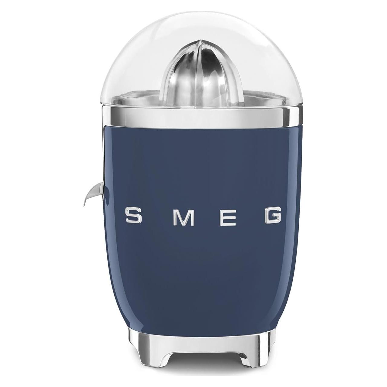 Exprimidor de cítricos SMEG CFJ01NBUS azul marino automático