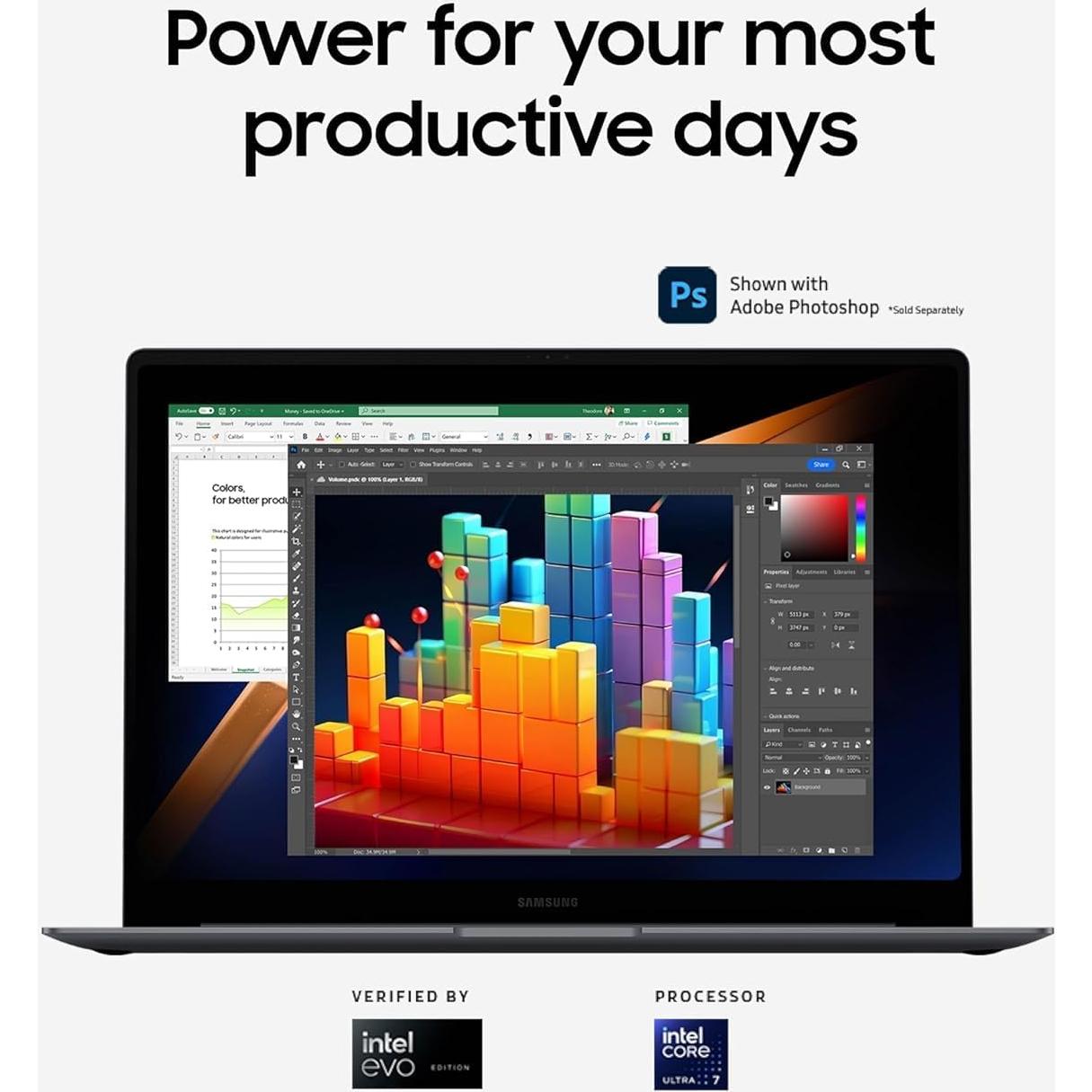 Laptop Samsung Galaxy Book4 Pro 14" 16GB RAM 512GB SSD