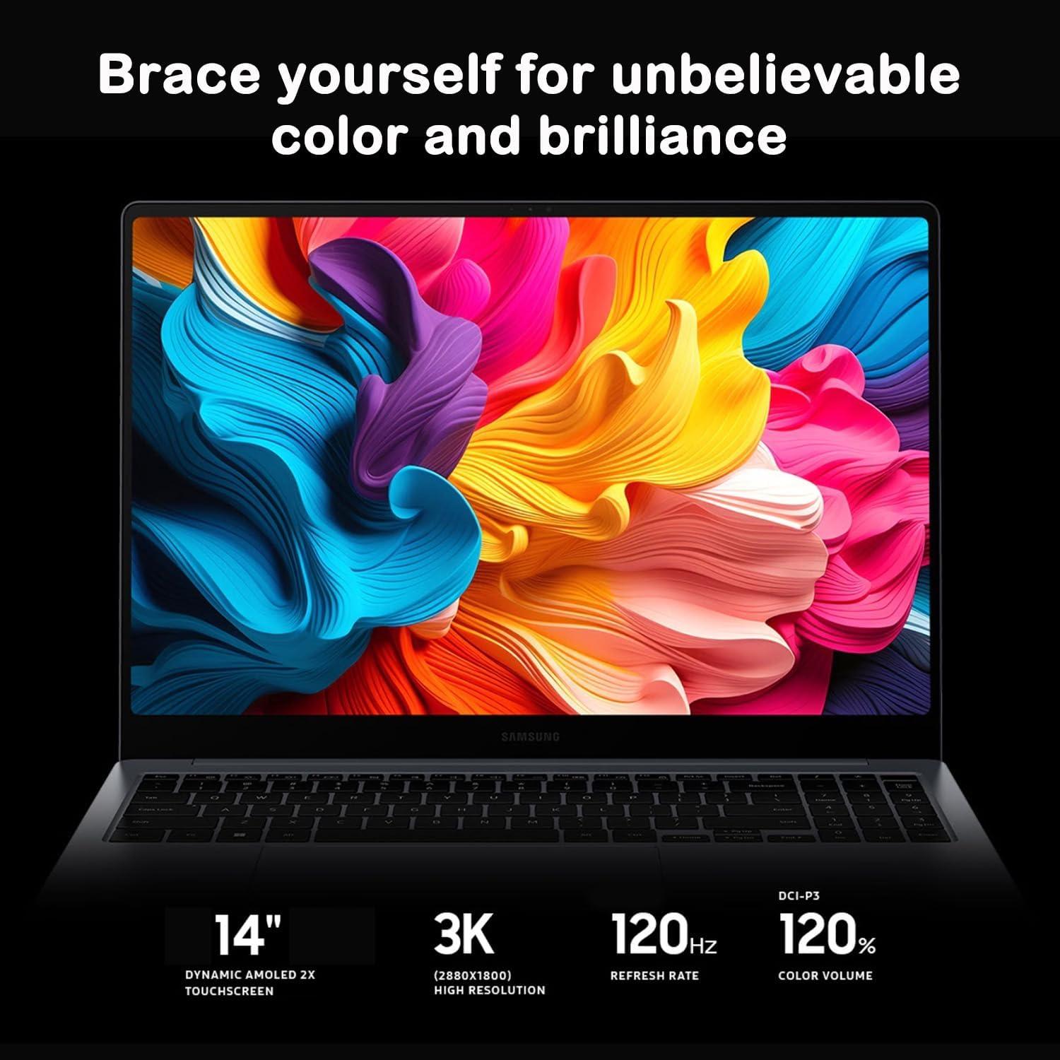 Laptop Samsung Galaxy Book4 Pro 14" 16GB RAM 512GB SSD