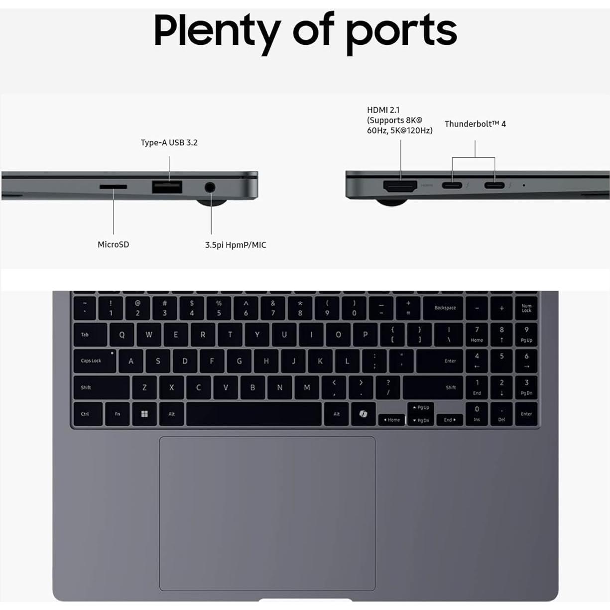 Laptop Samsung Galaxy Book4 Pro 14" 16GB RAM 512GB SSD