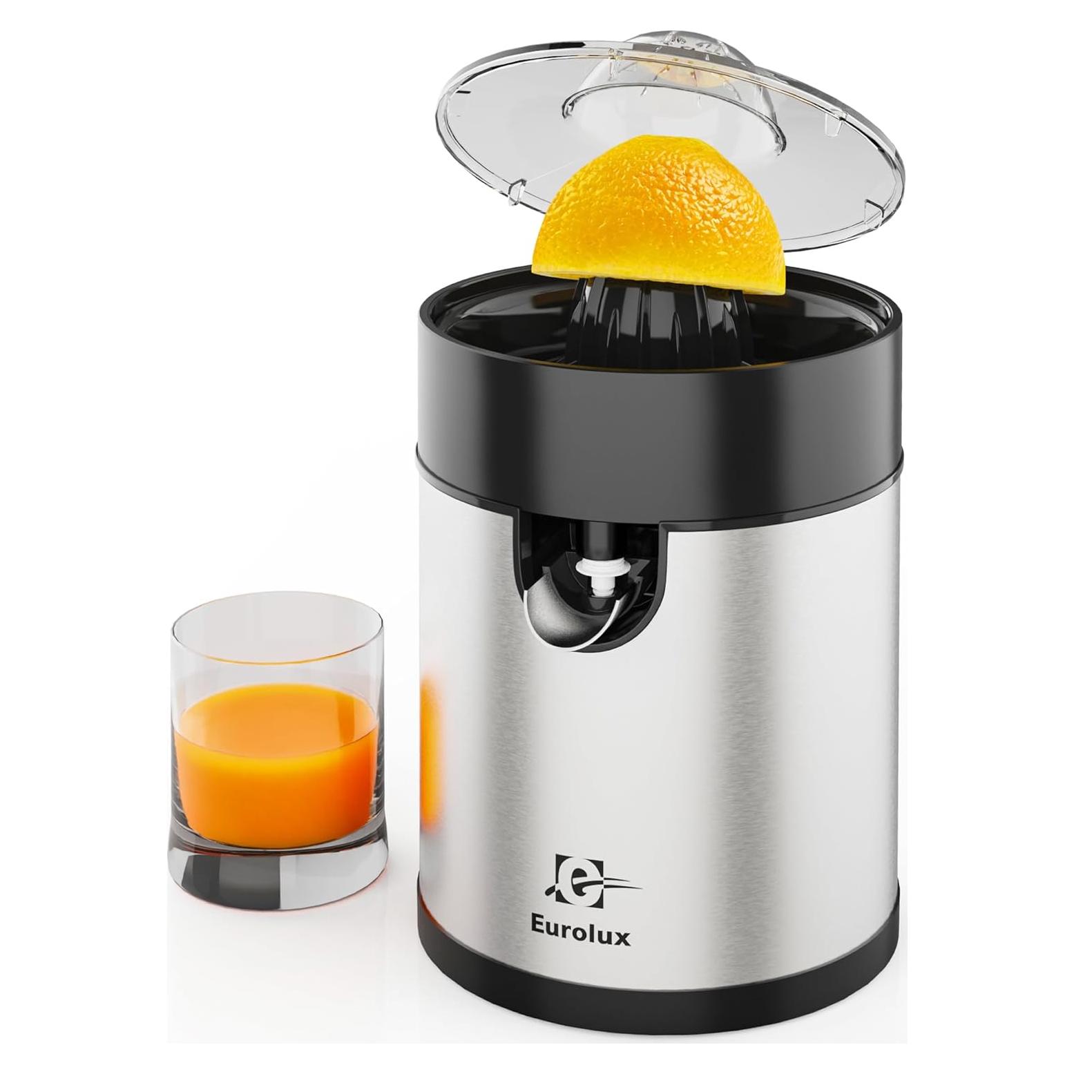 Exprimidor Eléctrico de Cítricos Eurolux ELCJ-2300 Acero Inoxidable