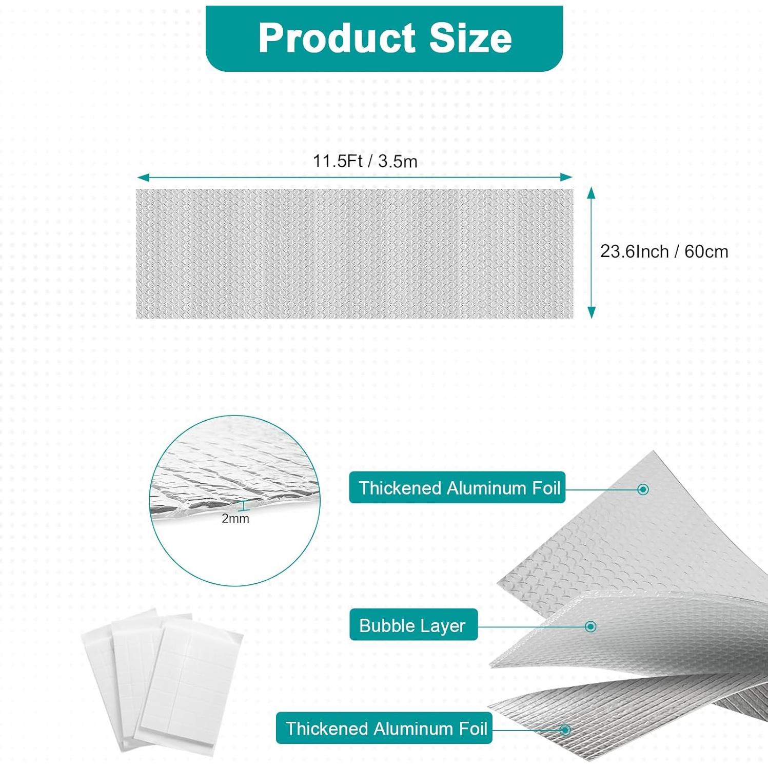 Rollo Aislamiento Reflectante Storystore 60cm x 3.5m Plata