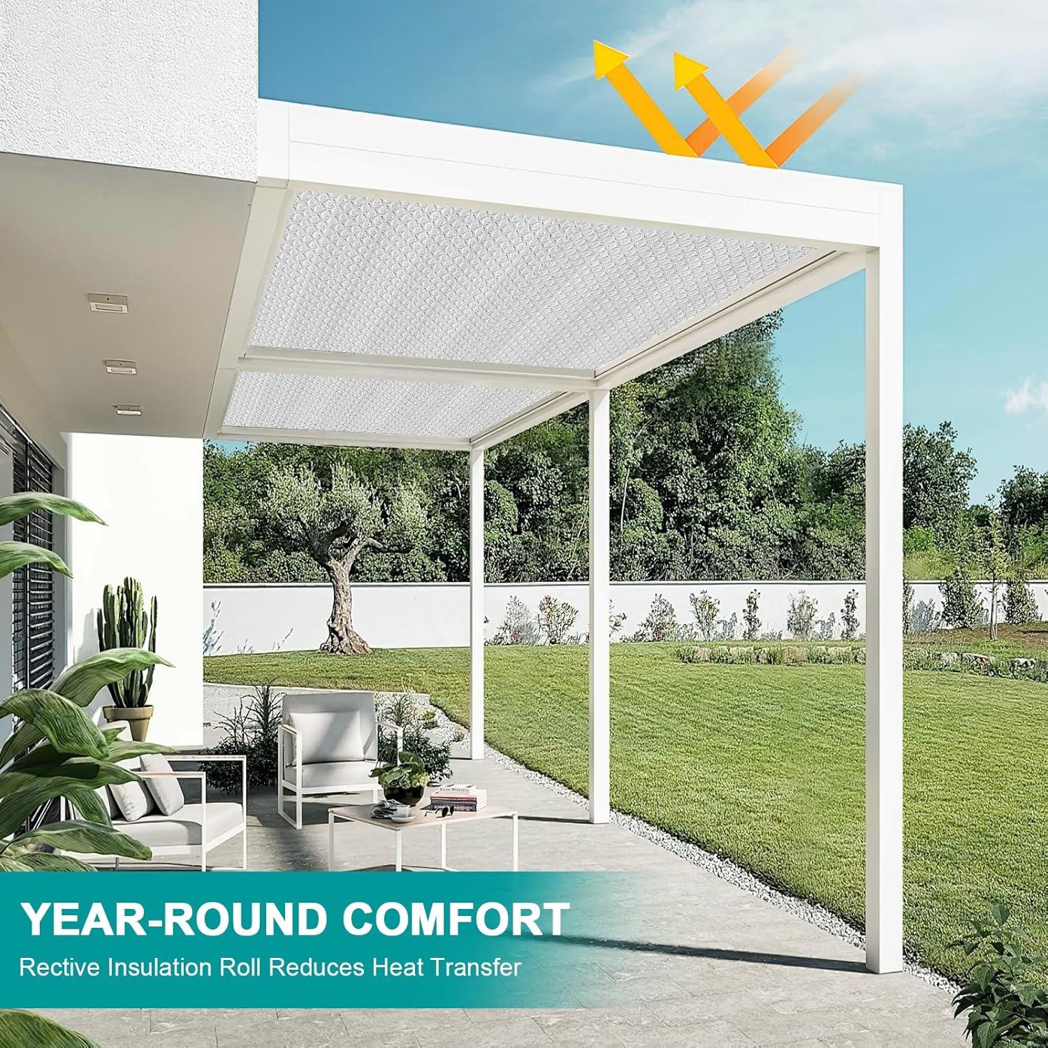 Rollo Aislamiento Reflectante Storystore 60cm x 3.5m Plata