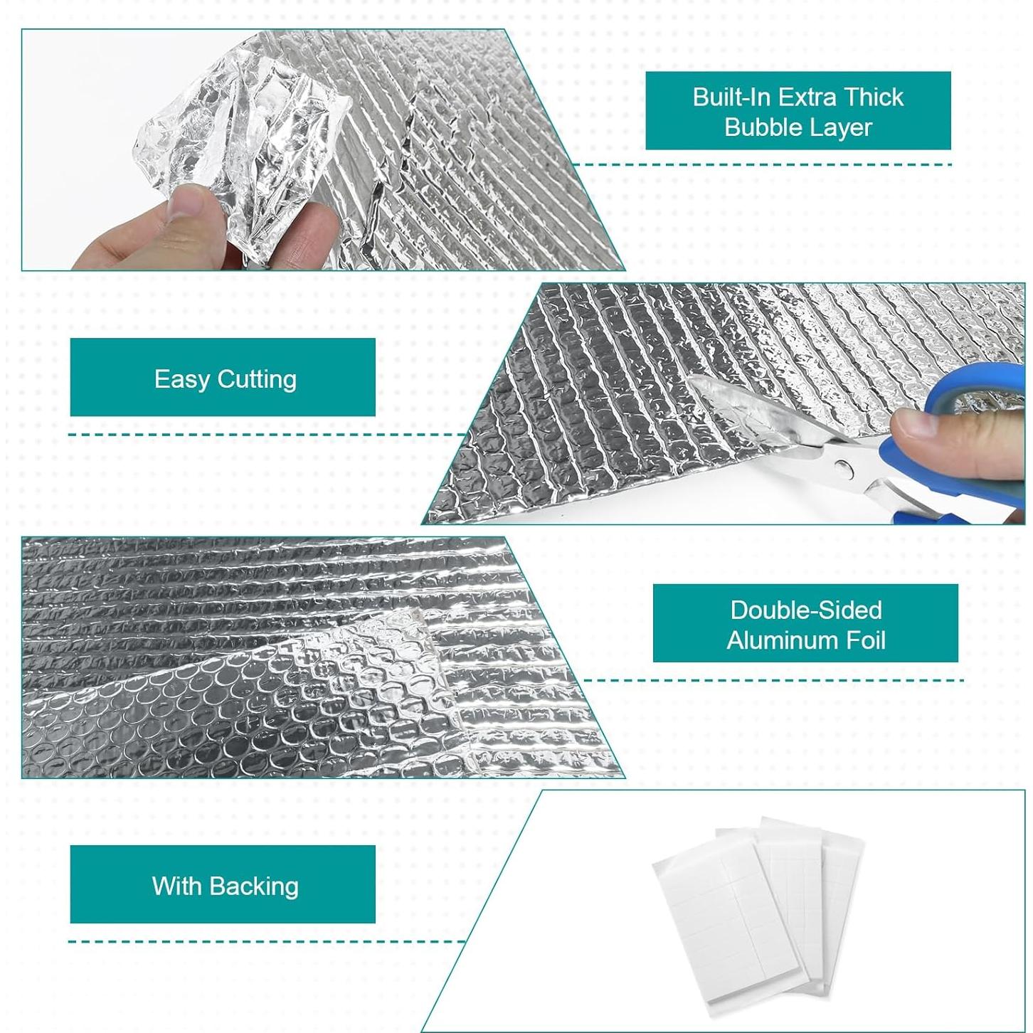 Rollo Aislamiento Reflectante Storystore 60cm x 3.5m Plata