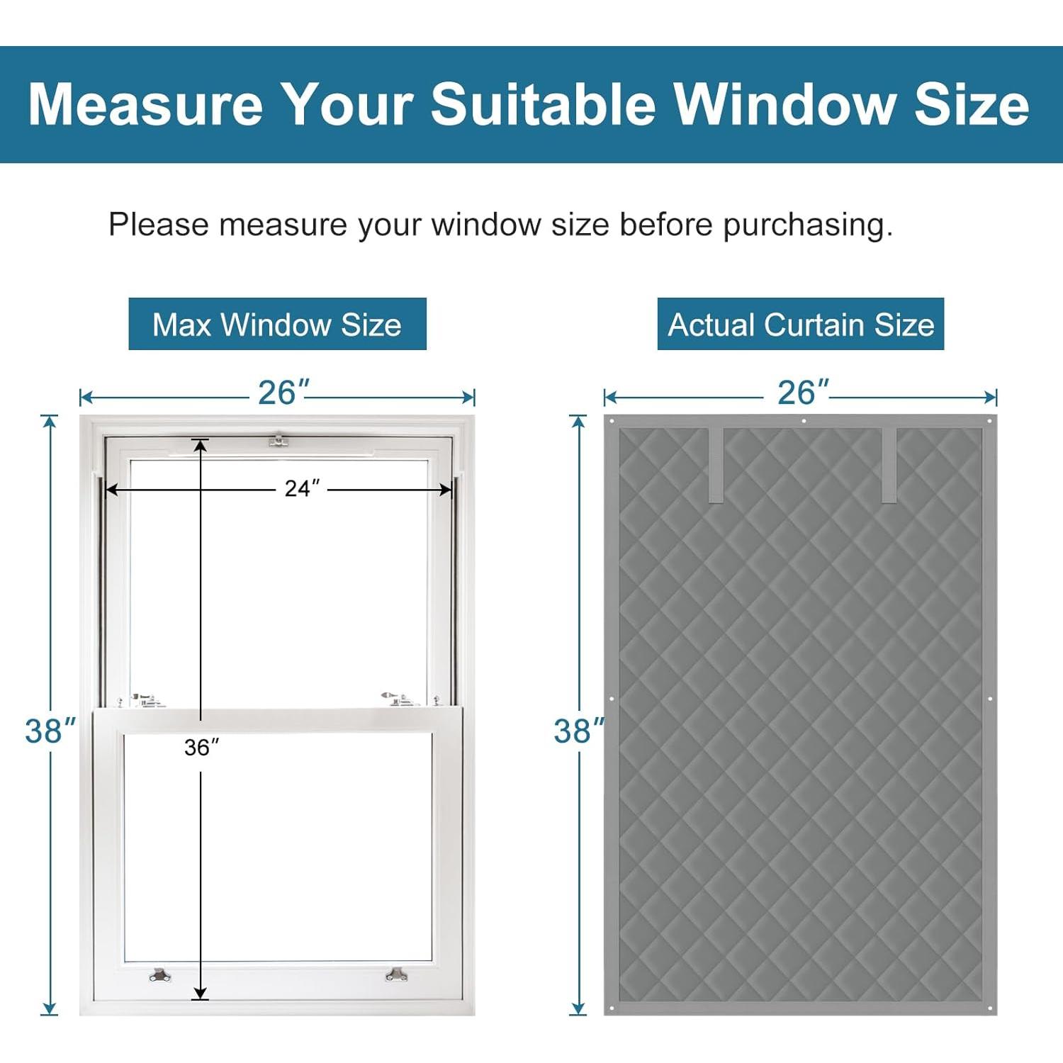Cortina Aislante Térmica Augblinds 66x97 cm Gris para Ventanas