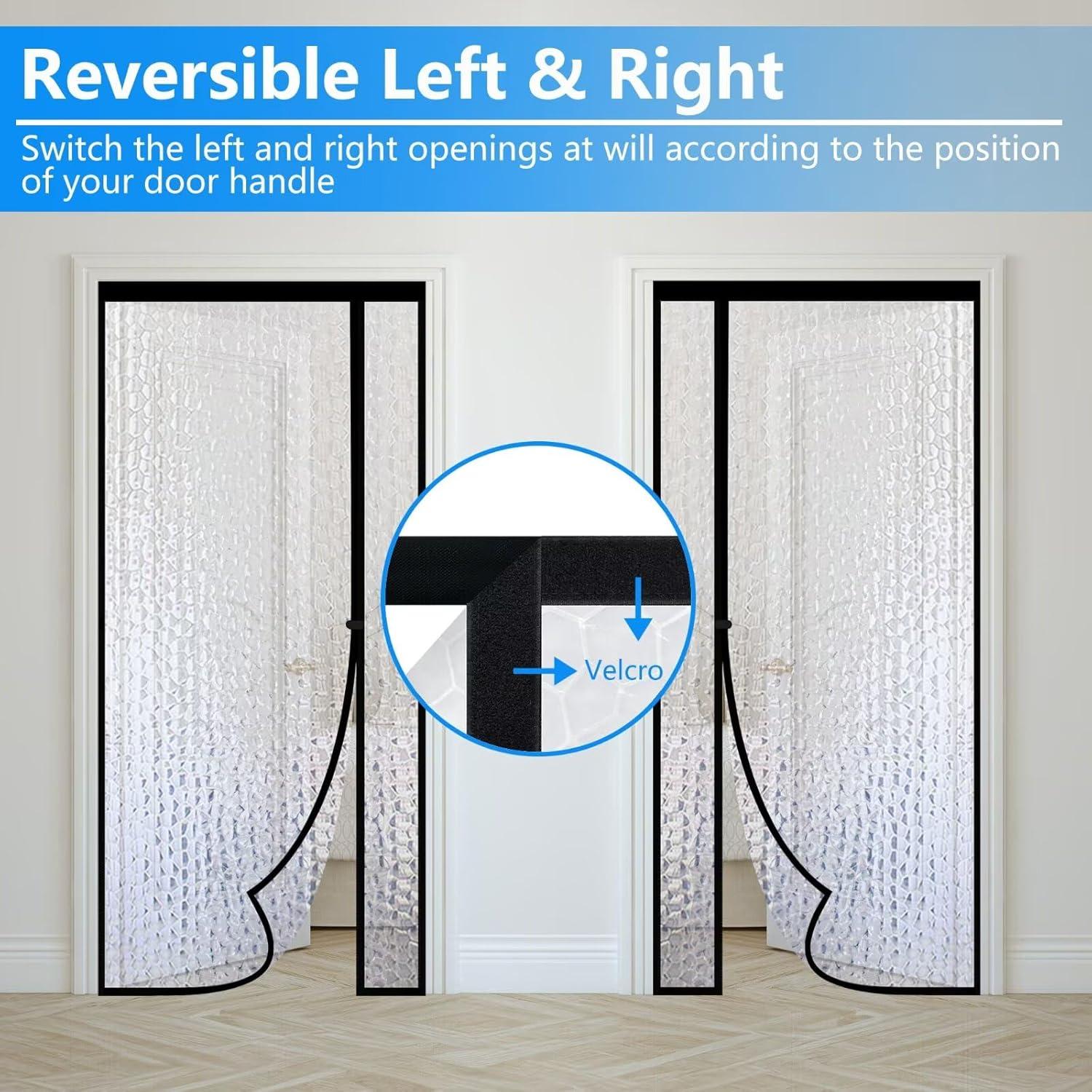 Cortina de Puerta Aislante Magnética RELIANCER 30x78"