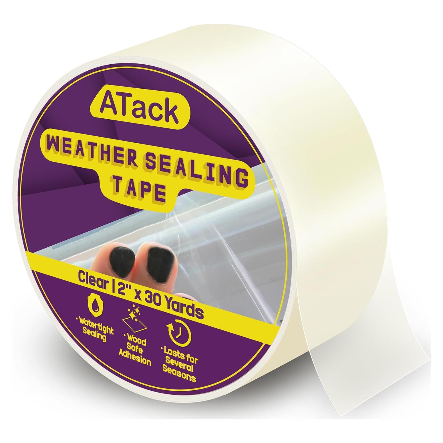 Cinta de Sellado de Ventanas ATack 5 cm x 27.43 m - Aislamiento