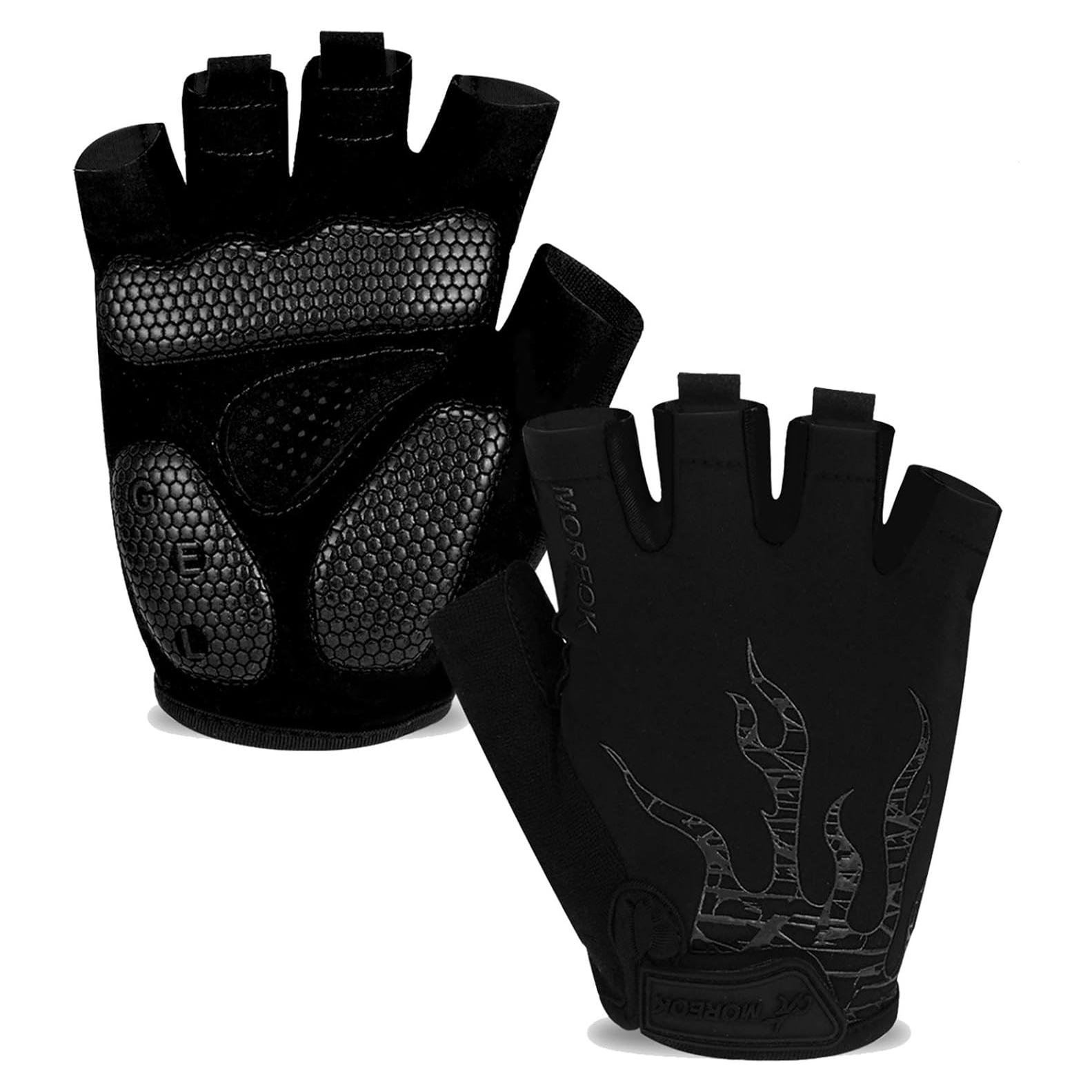 Guantes de Ciclismo MOREOK Unisex Gel 5MM Antideslizantes