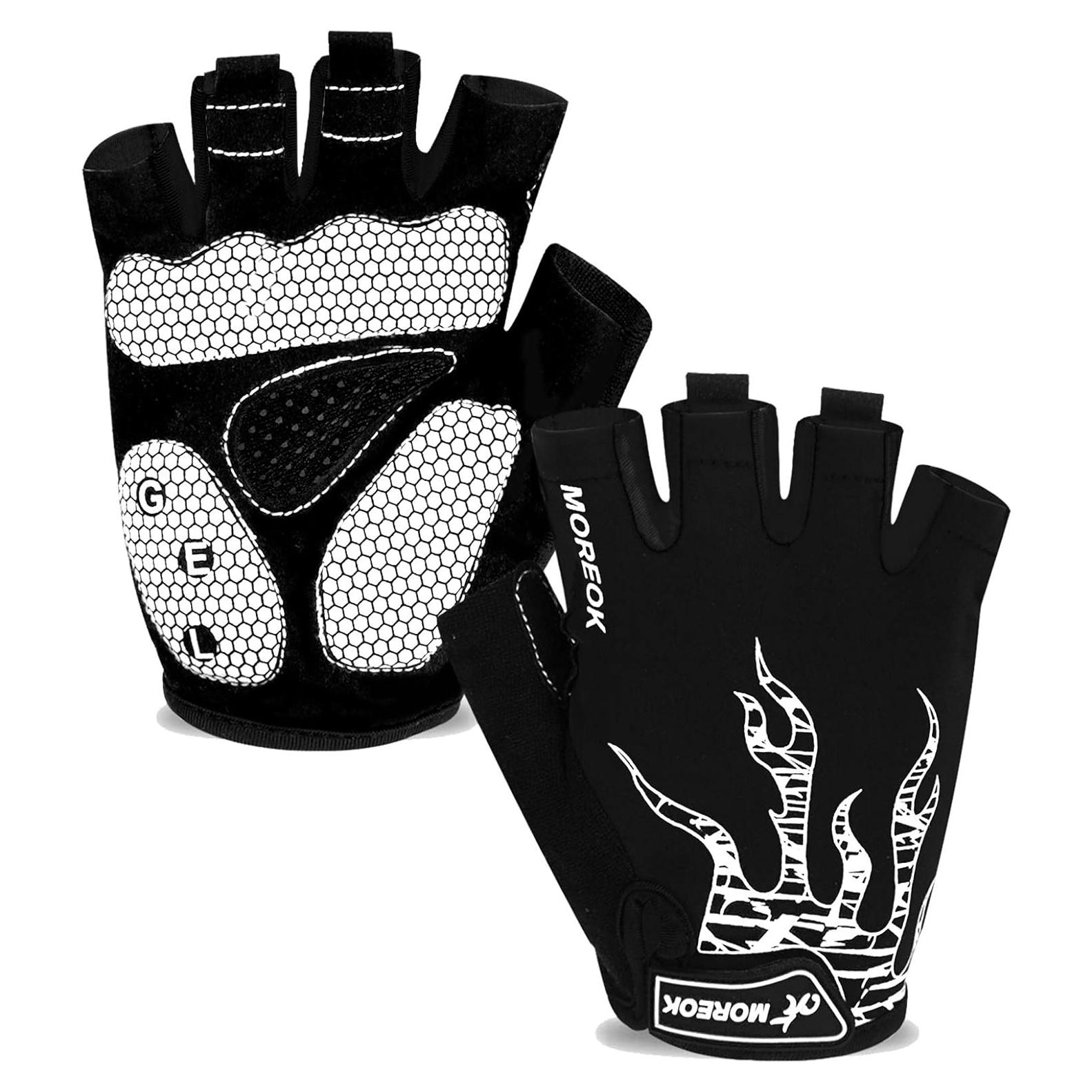 Guantes de Ciclismo MOREOK Unisex 5MM Gel Transpirables
