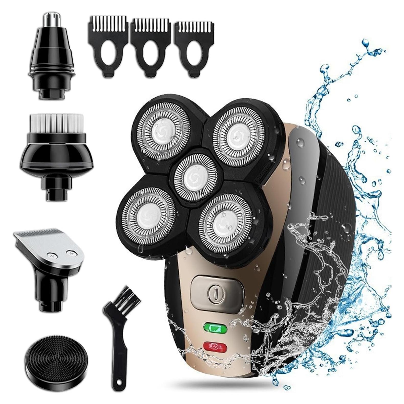 Afeitadora eléctrica rotativa 5 en 1 The Perfect Part