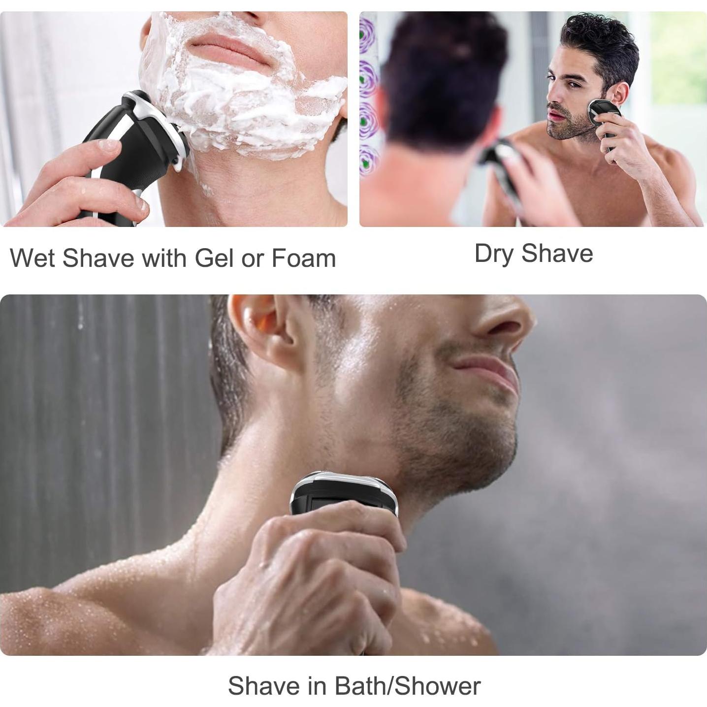 Afeitadora Eléctrica MAX-T RMS8101 3D Recargable IPX7