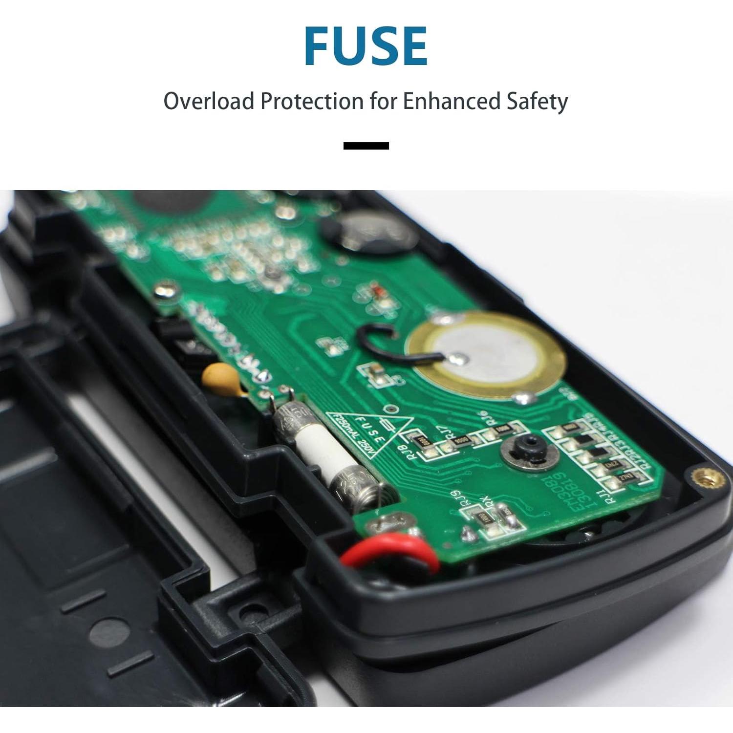 Multímetro Digital ALLOSUN EM3081 Tamaño de Bolsillo