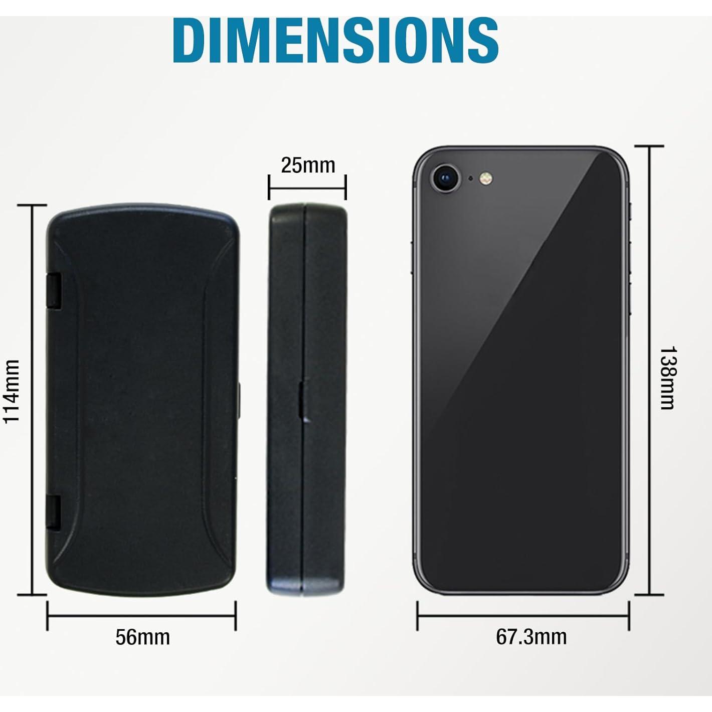 Multímetro Digital ALLOSUN EM3081 Tamaño de Bolsillo