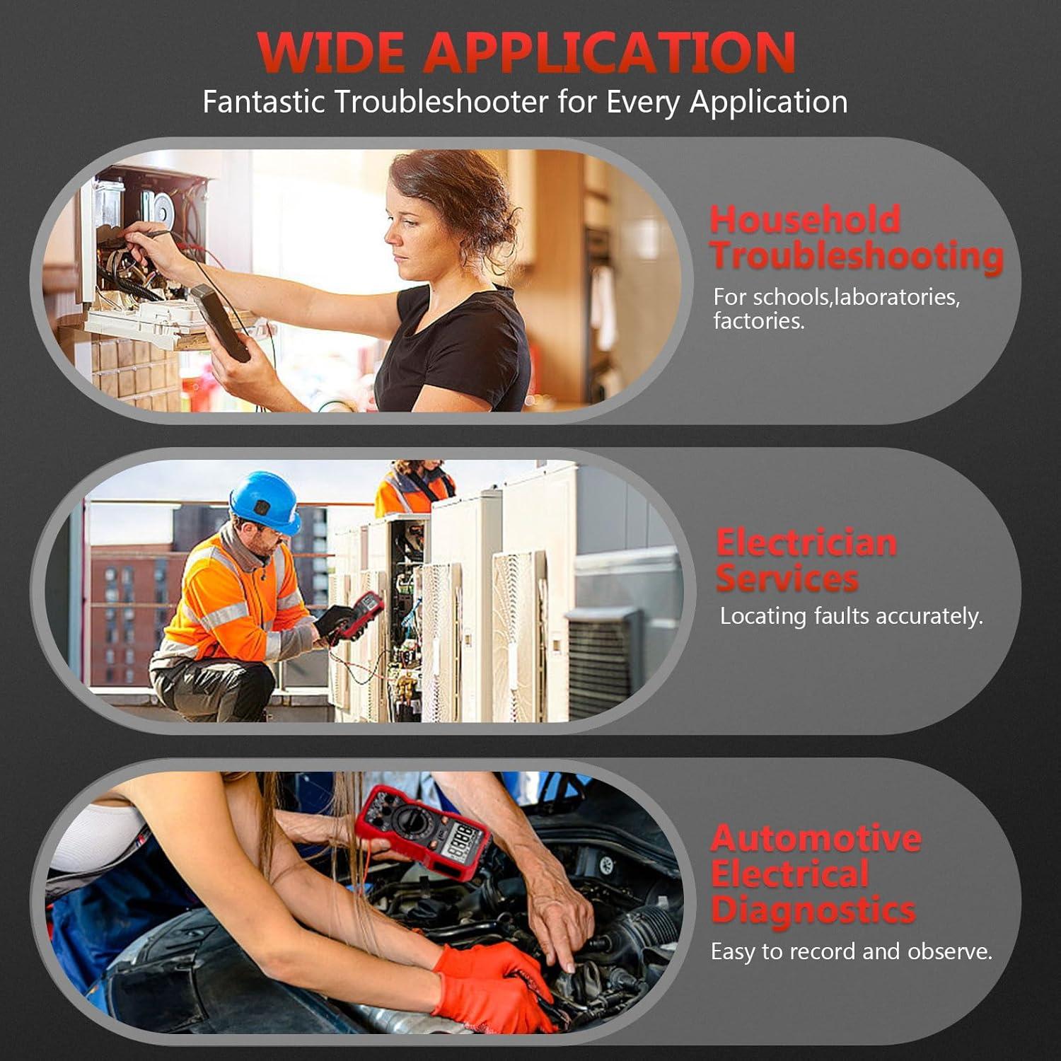 Multímetro Digital Beaquicy TRMS 4000 Cuentas 600V AC/DC