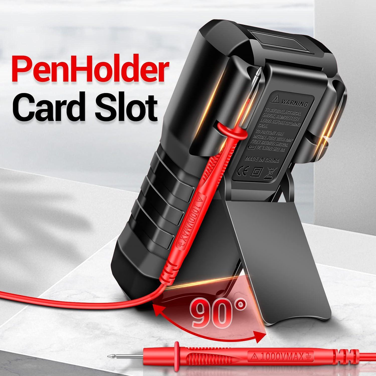 Multímetro Digital ANENG SZ301 - Voltímetro CA/CC, Medidor de Ohmios