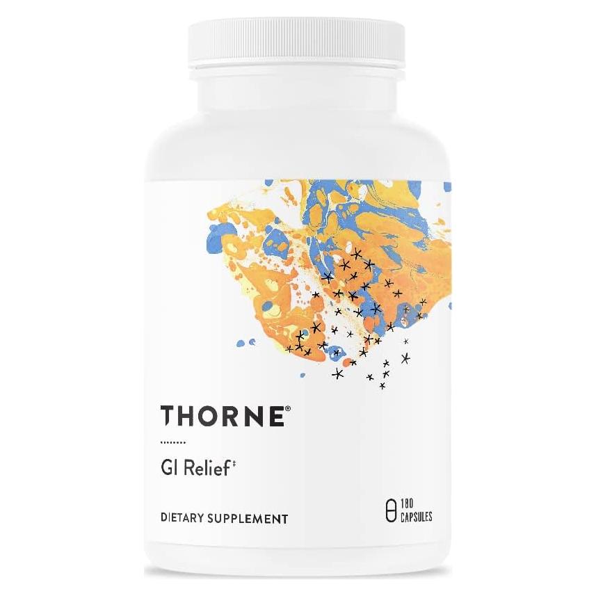 Suplemento Digestivo Thorne - 180 Cápsulas - Salud Intestinal