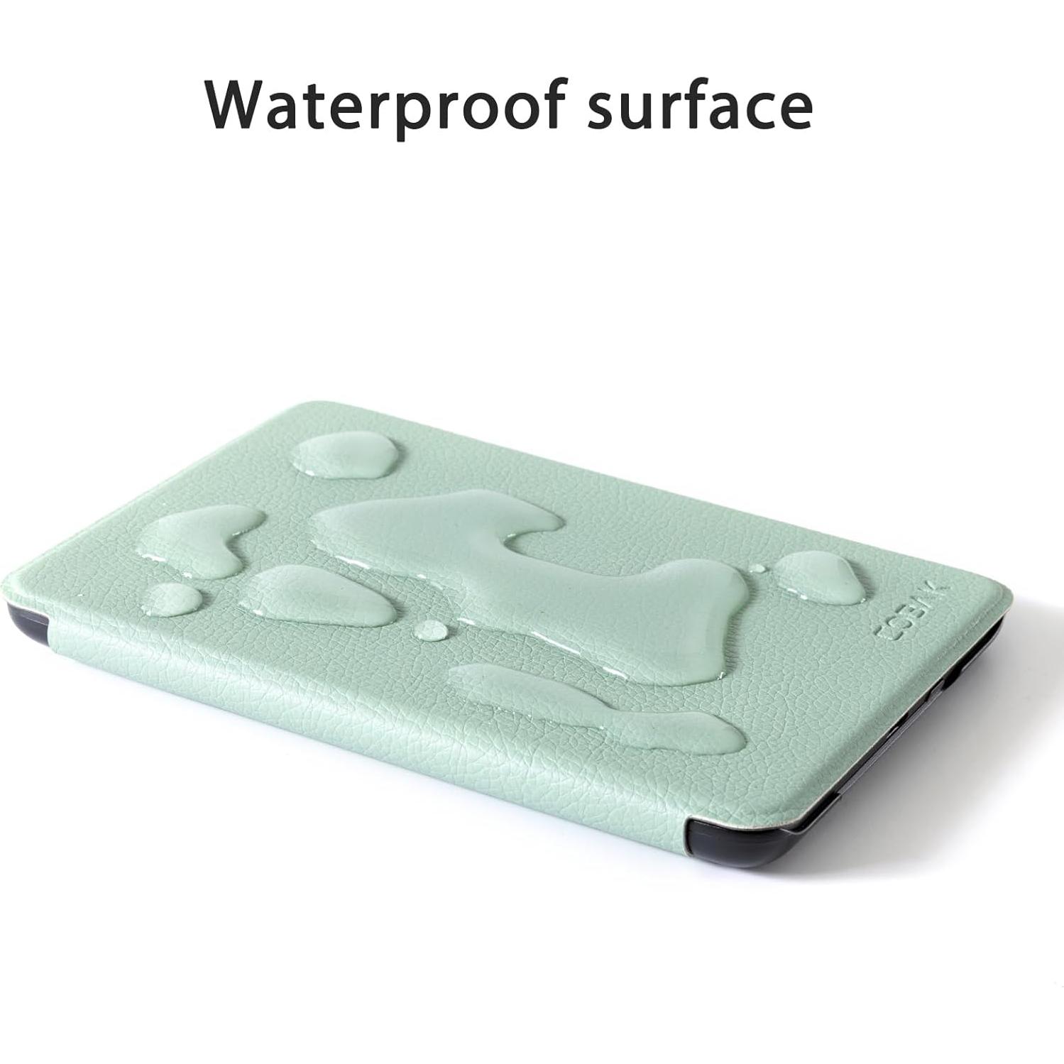 Funda CoBak para Kindle 2024/2022 - Cuero PU, Despertar Automático