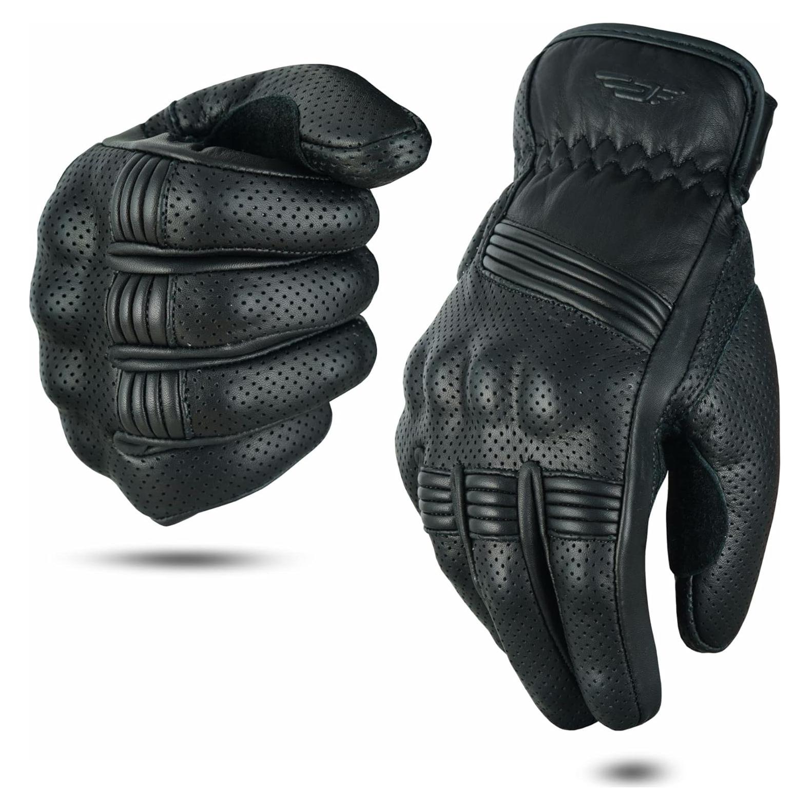 Guantes de Motocicleta JAUNTY Perforados para Verano