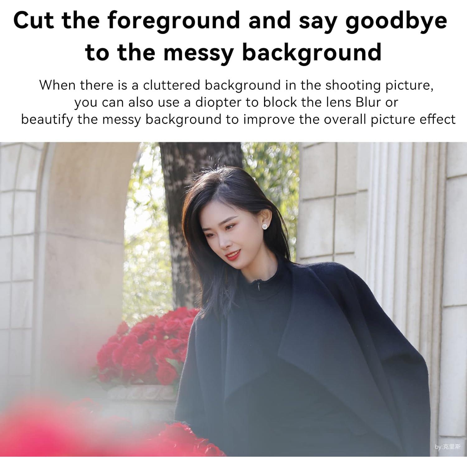 Filtro de lente dioptría 7artisans +1 para 50-105mm