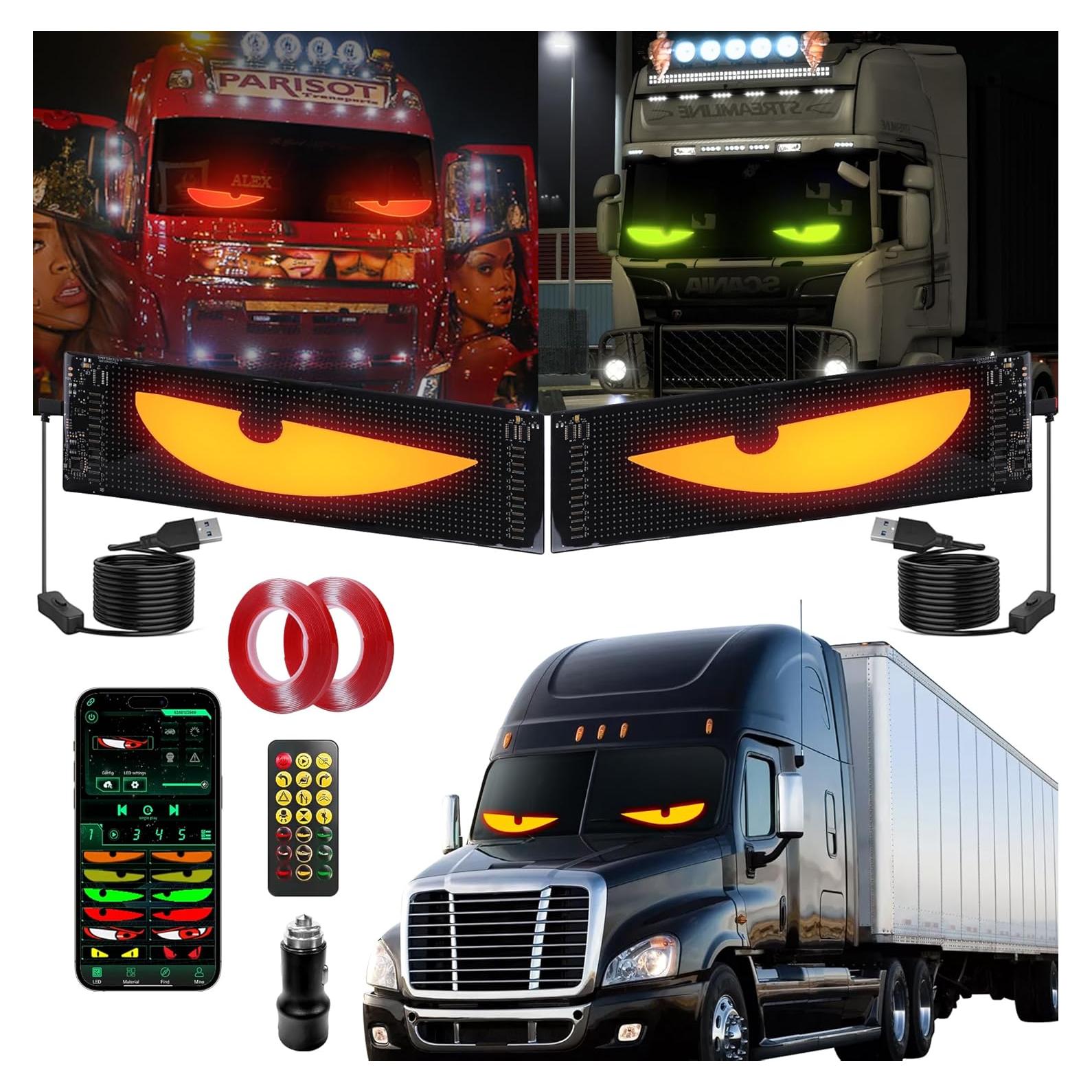 Luces LED Sachie 5800 Lux Ojos de Diablo 60cm 2PCS USB IP68