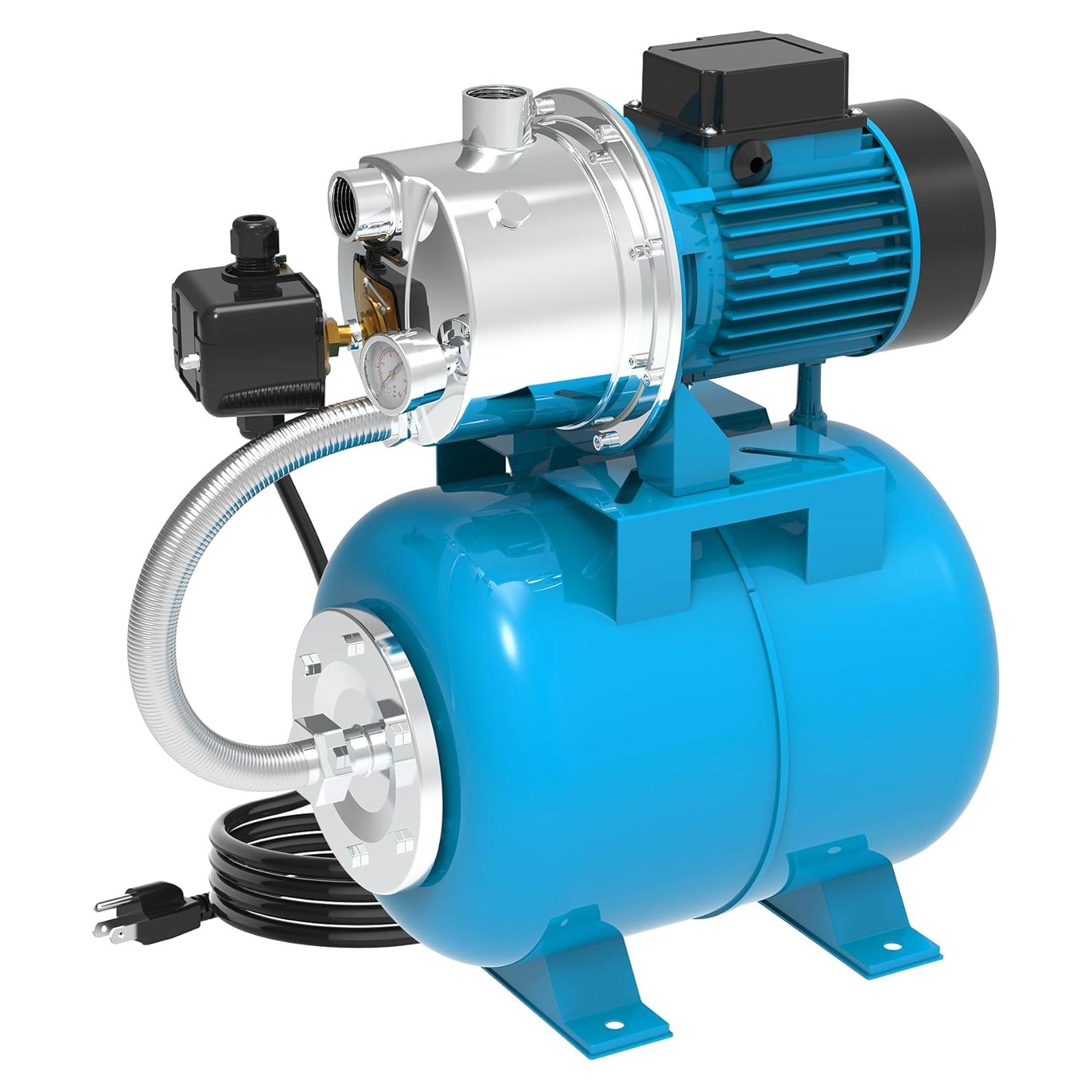 Bomba de Pozo Profundo BOMGIE 1.5HP Acero Inoxidable 1200GPH