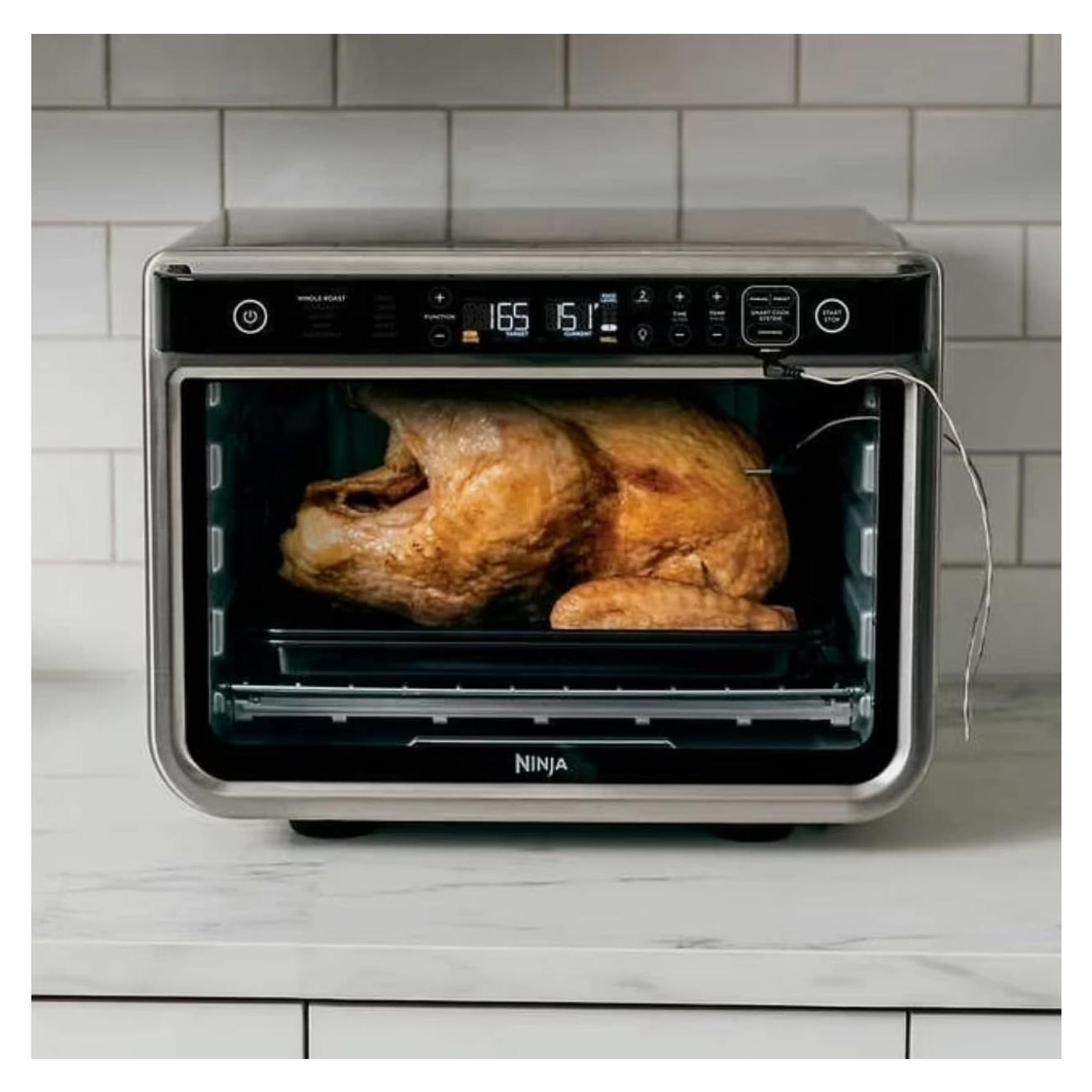 Horno de Aire Ninja Foodi XL 10 en 1 Acero Inoxidable DT255CO