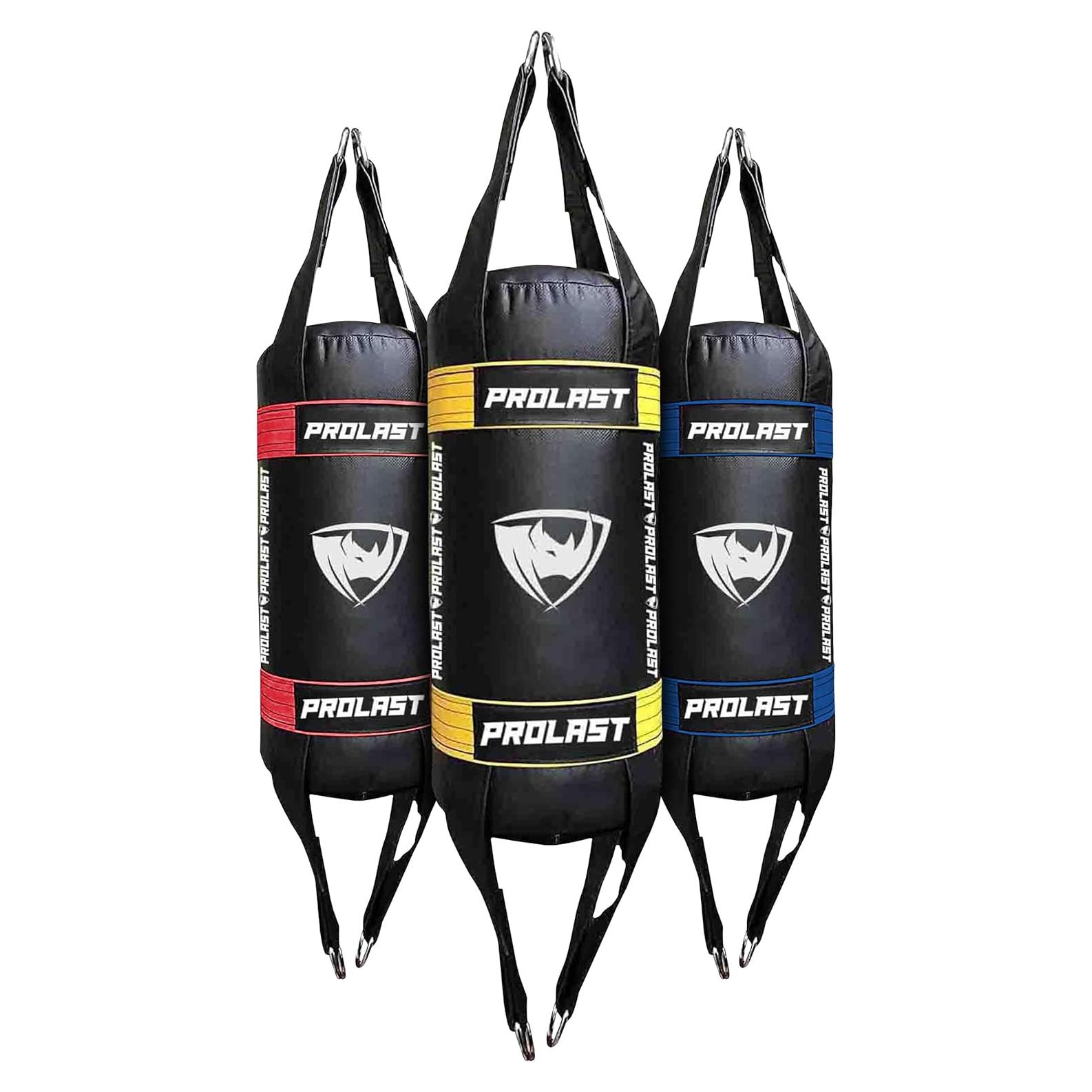 Saco de Boxeo Colgante PROLAST Doble Extremo 9 kg Amarillo