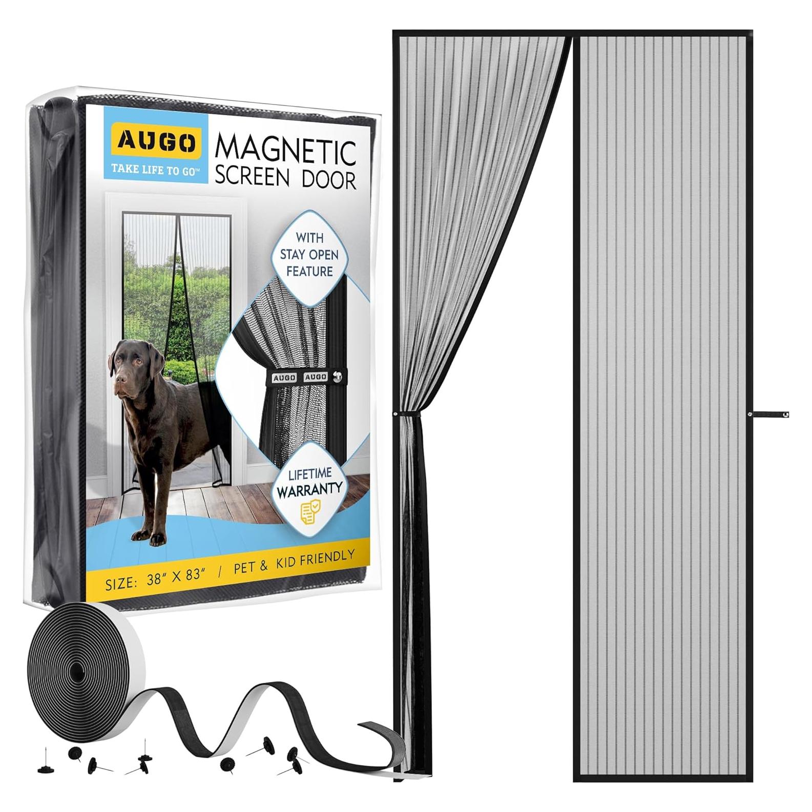 Puerta Pantalla Magnética AUGO 96.5x210.8 cm Auto Sellante