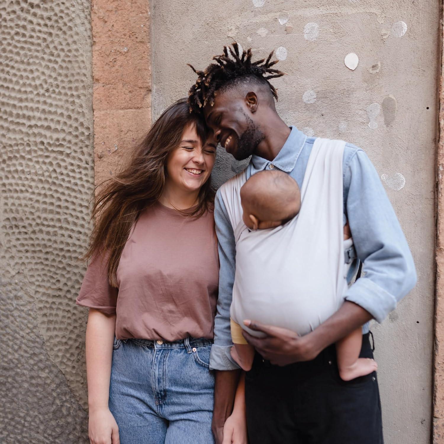 Portabebés Boba Bliss Gris - Desde 3.2 hasta 15.9 kg