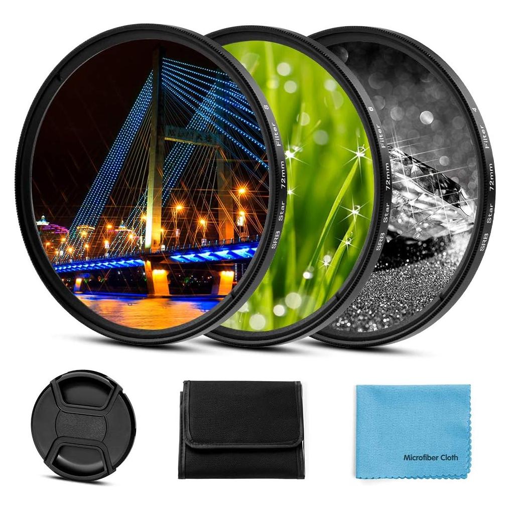 Kit de Filtros de Estrella 40.5mm X-SweetDream 3 Piezas