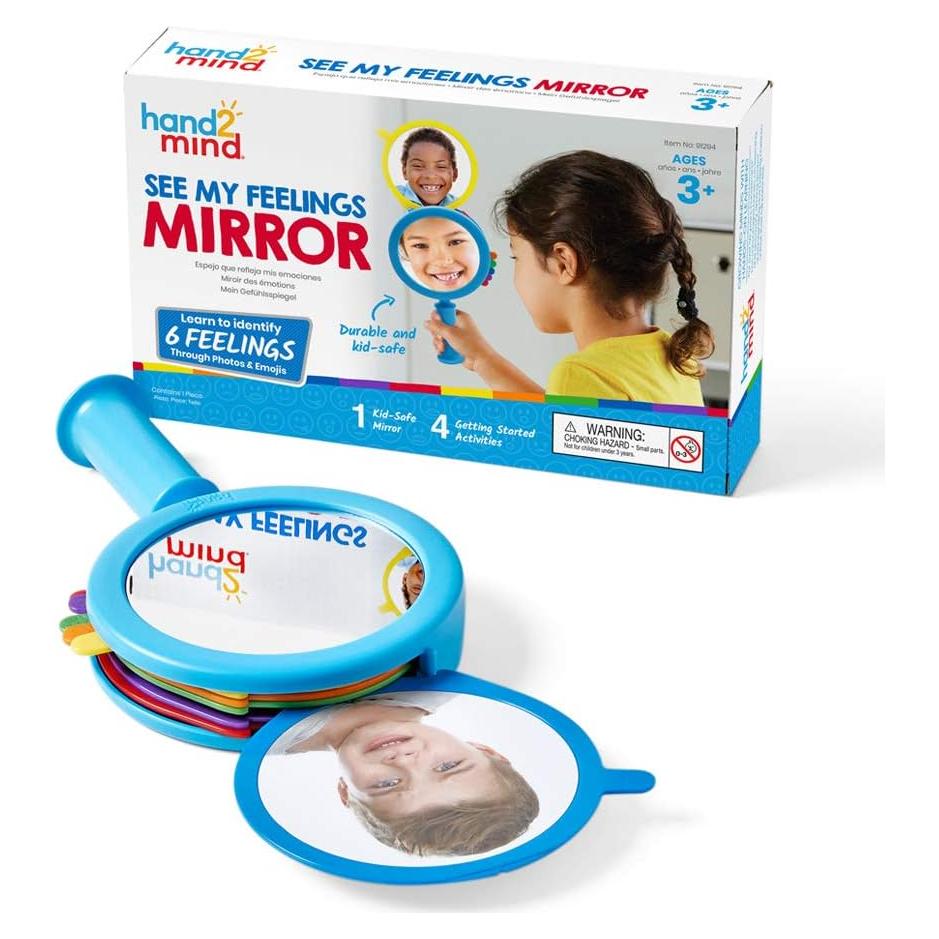 Espejo Ver Mis Sentimientos hand2mind - Juguete Emocional para Niños