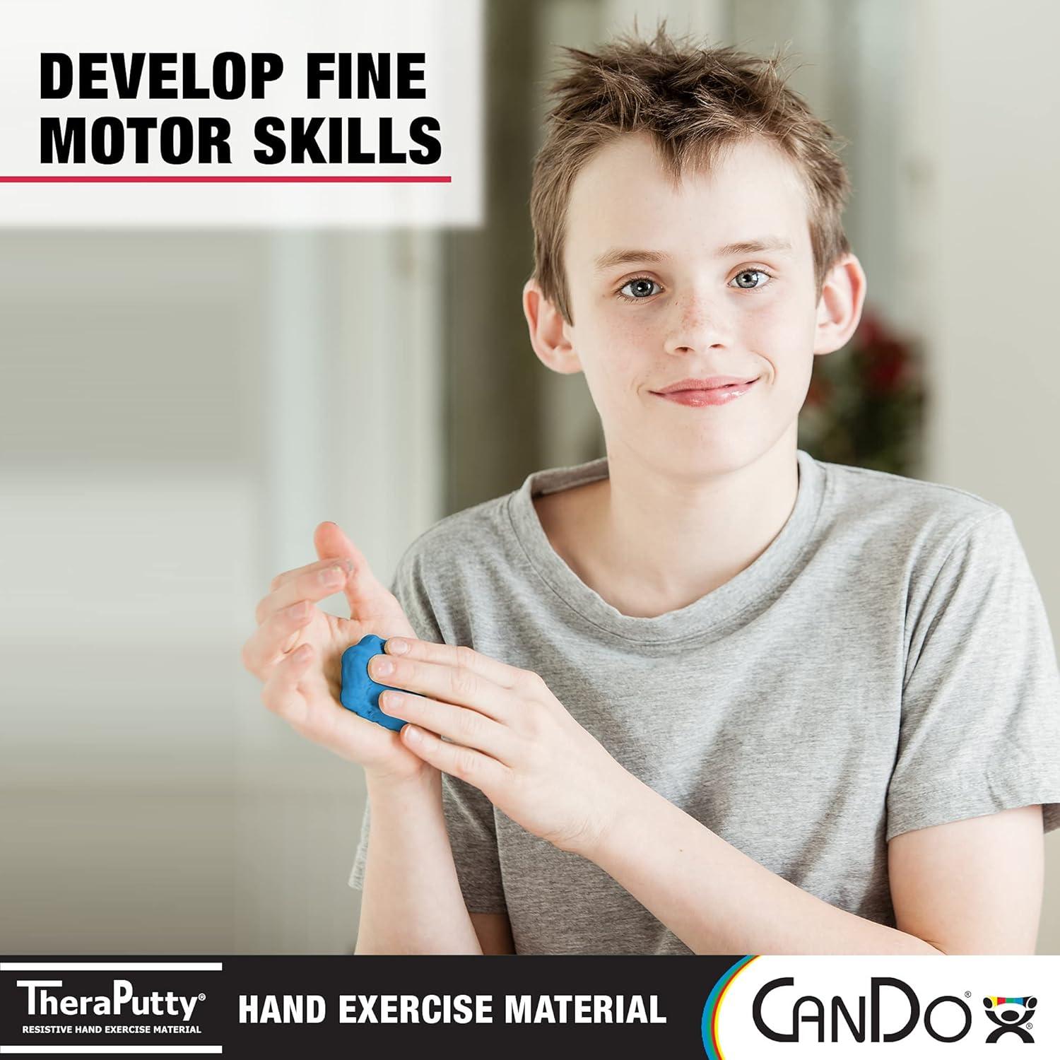 CanDo TheraPutty 113.4g Firme Masilla para Rehabilitación de Mano