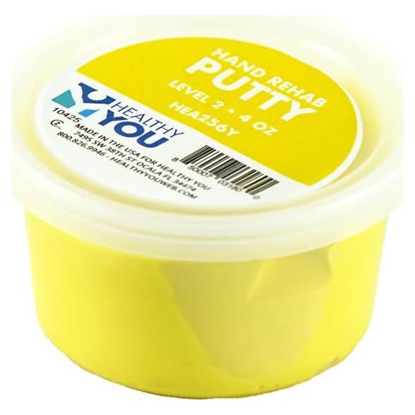 Masilla de Rehabilitación de Mano Healthy You 113.4 g Amarillo