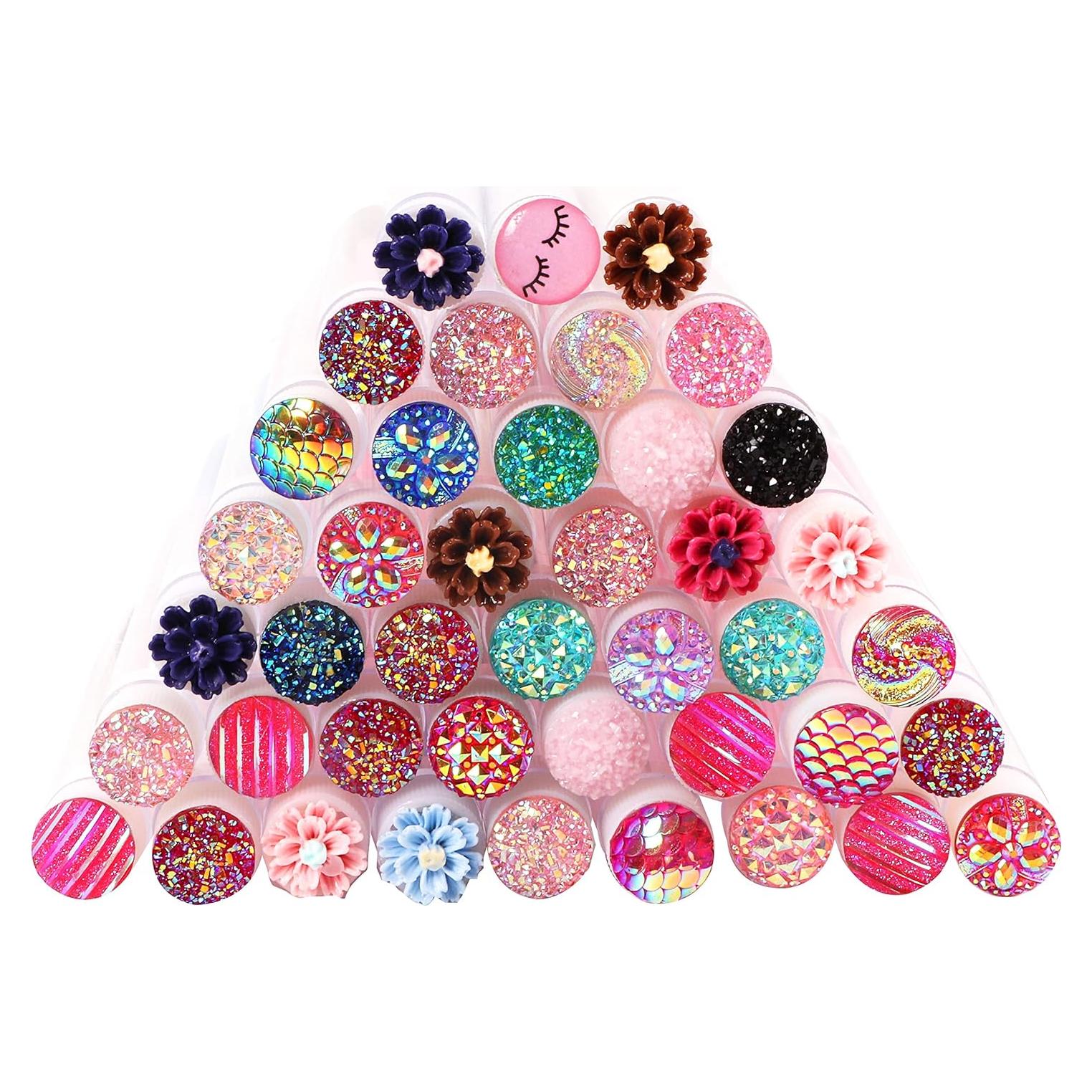 60 Cepillos Desechables Coloridos para Pestañas y Más