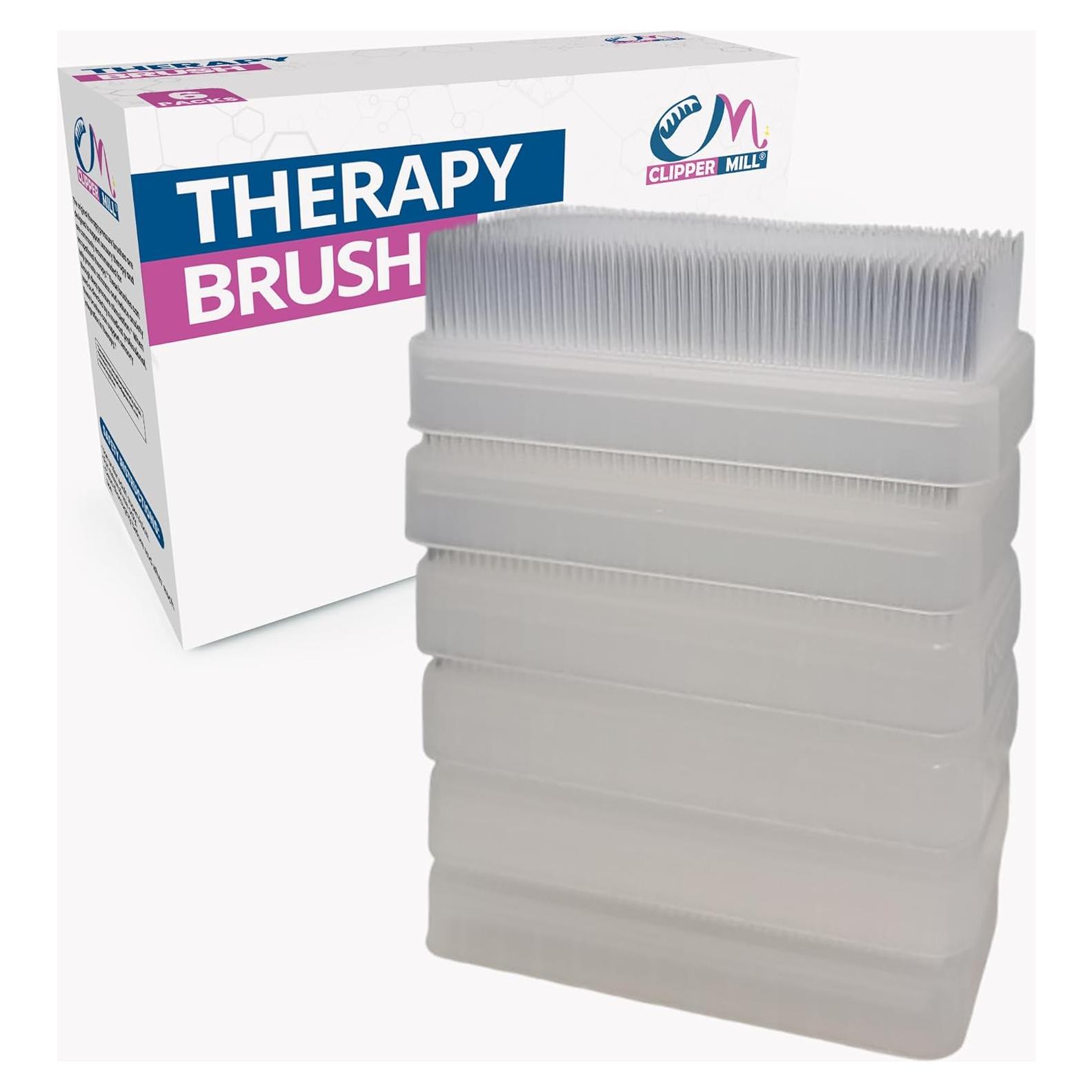 Cepillo Sensorial Therapressure Wilbarger - Paquete de 6 Blancos