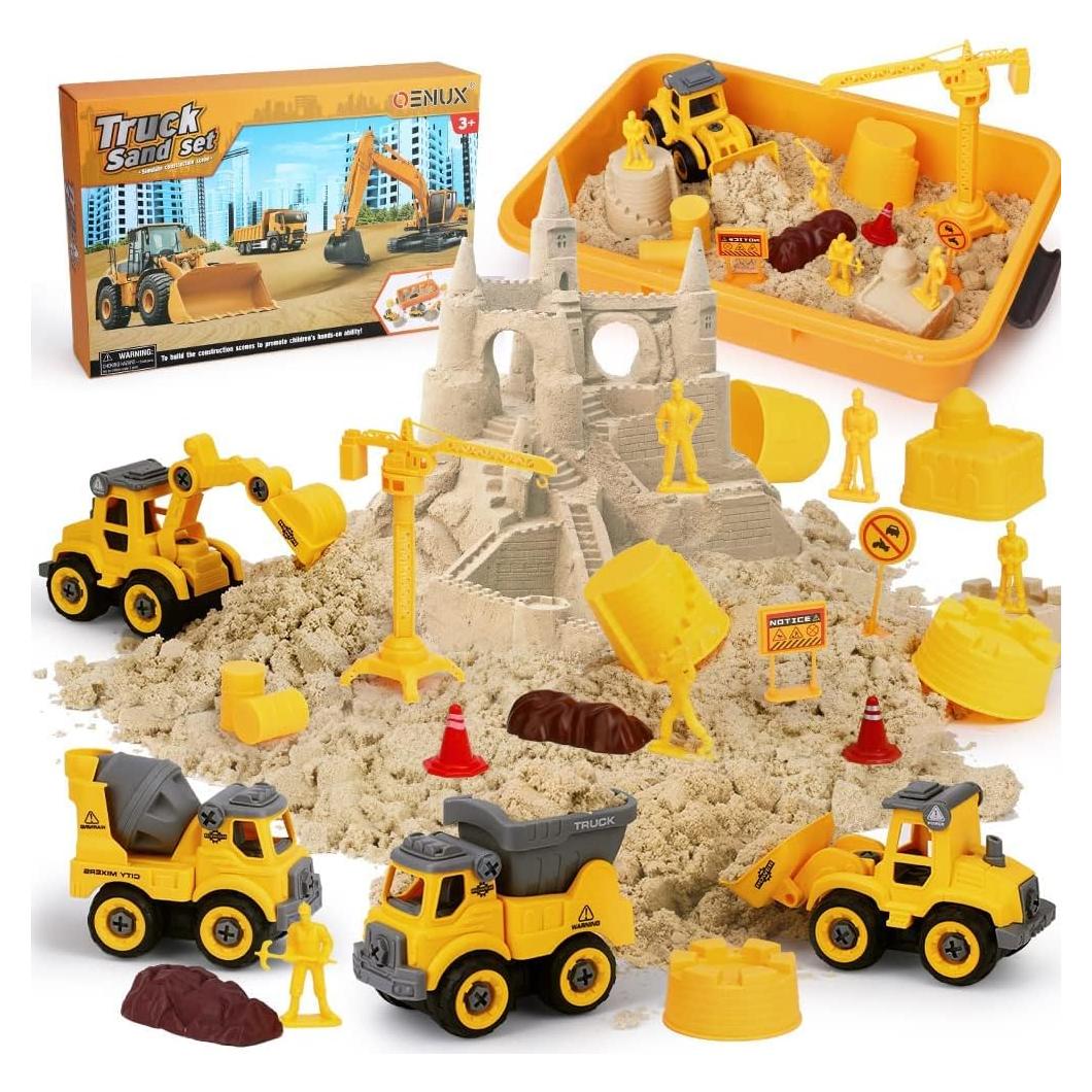 Juego de Arena para Construcción OENUX con 0.99kg de Arena