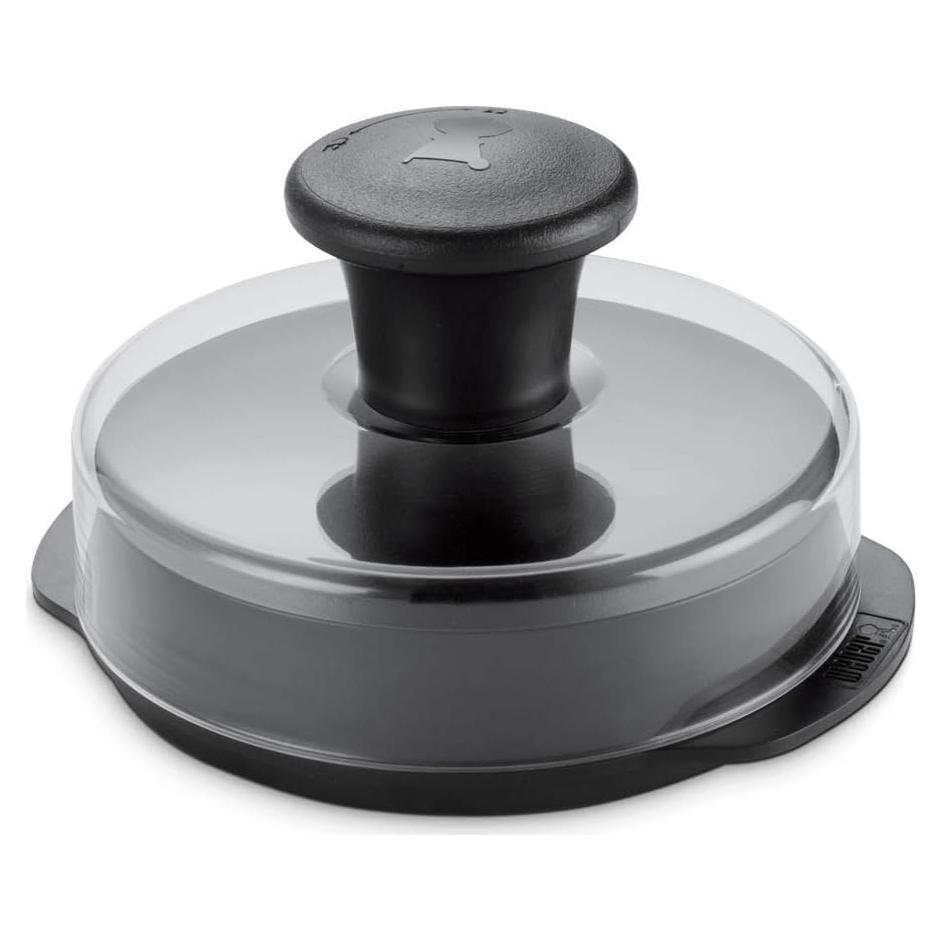 Prensa de Hamburguesas Weber 6483, Negra, 113g y 226g