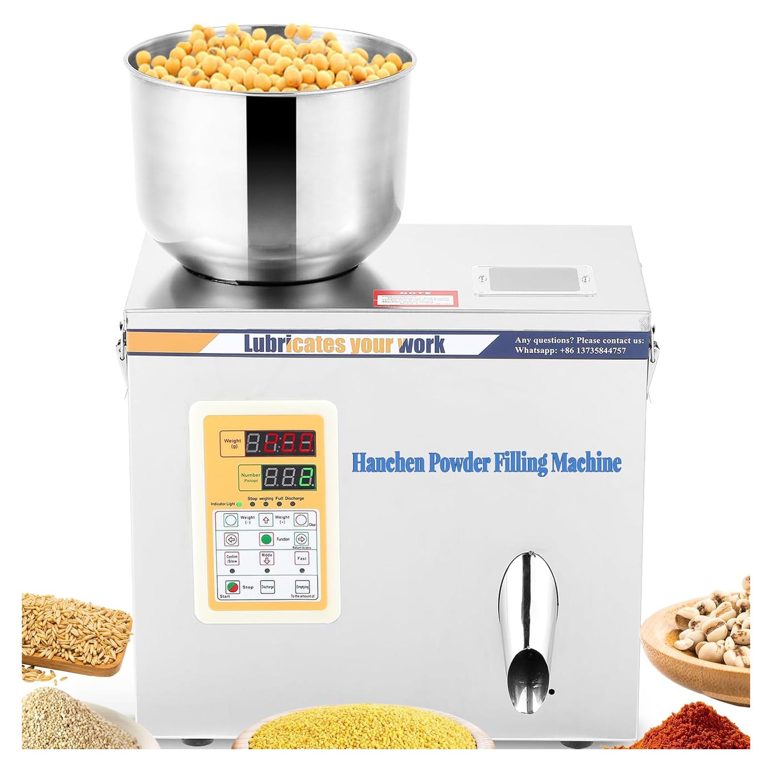 Máquina de Llenado de Polvo Hanchen 1-20g Automática 110V