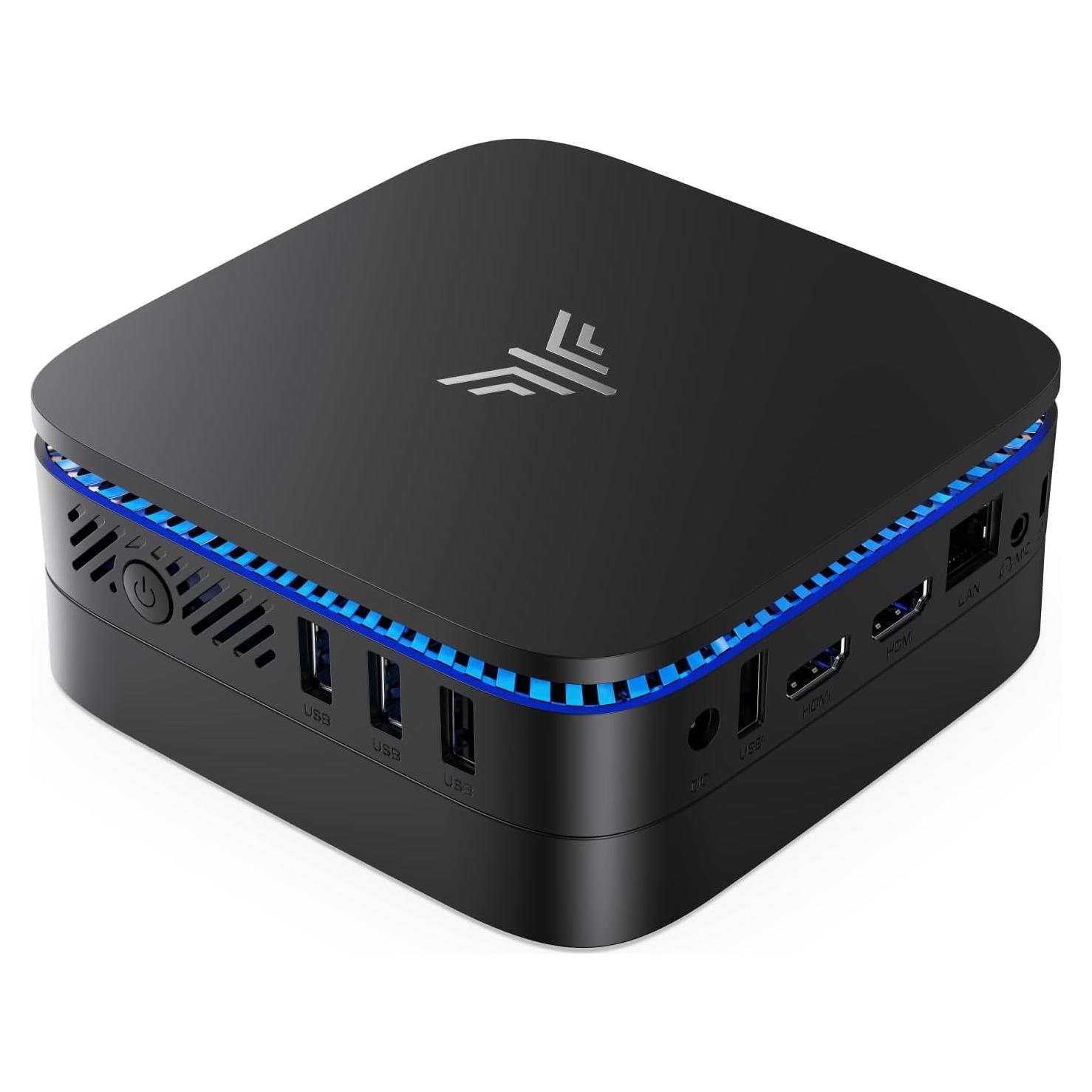 Mini PC KAMRUI AK1PLUS, Intel N95, 8GB RAM, 256GB SSD