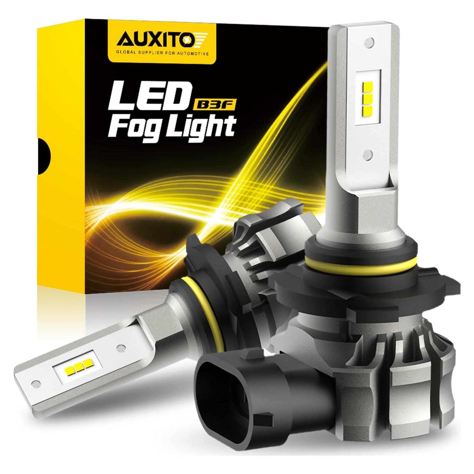 Bombillas de Luz de Niebla LED AUXITO H10 6000LM 6500K - Paquete de 2