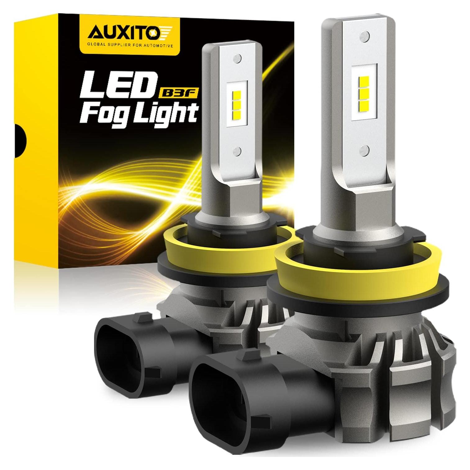 Bombillas de Luz de Niebla LED AUXITO H11 6000 Lúmenes 6500K