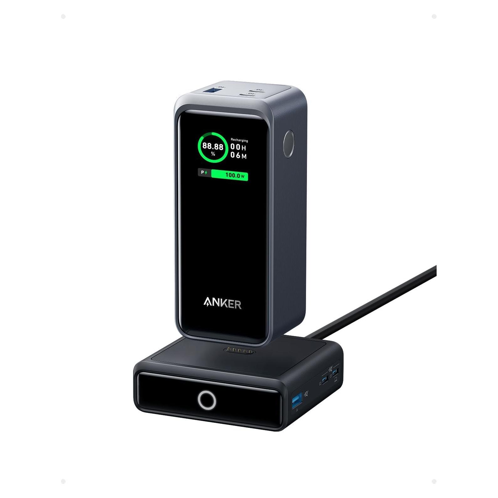 Banco de energía Anker Prime 200W 20,000mAh Cargador portátil