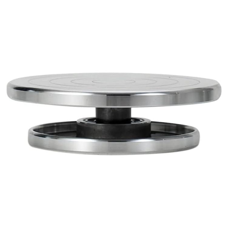 Torno Doble Lado Feqsky 15 cm para Cerámica y Pasteles